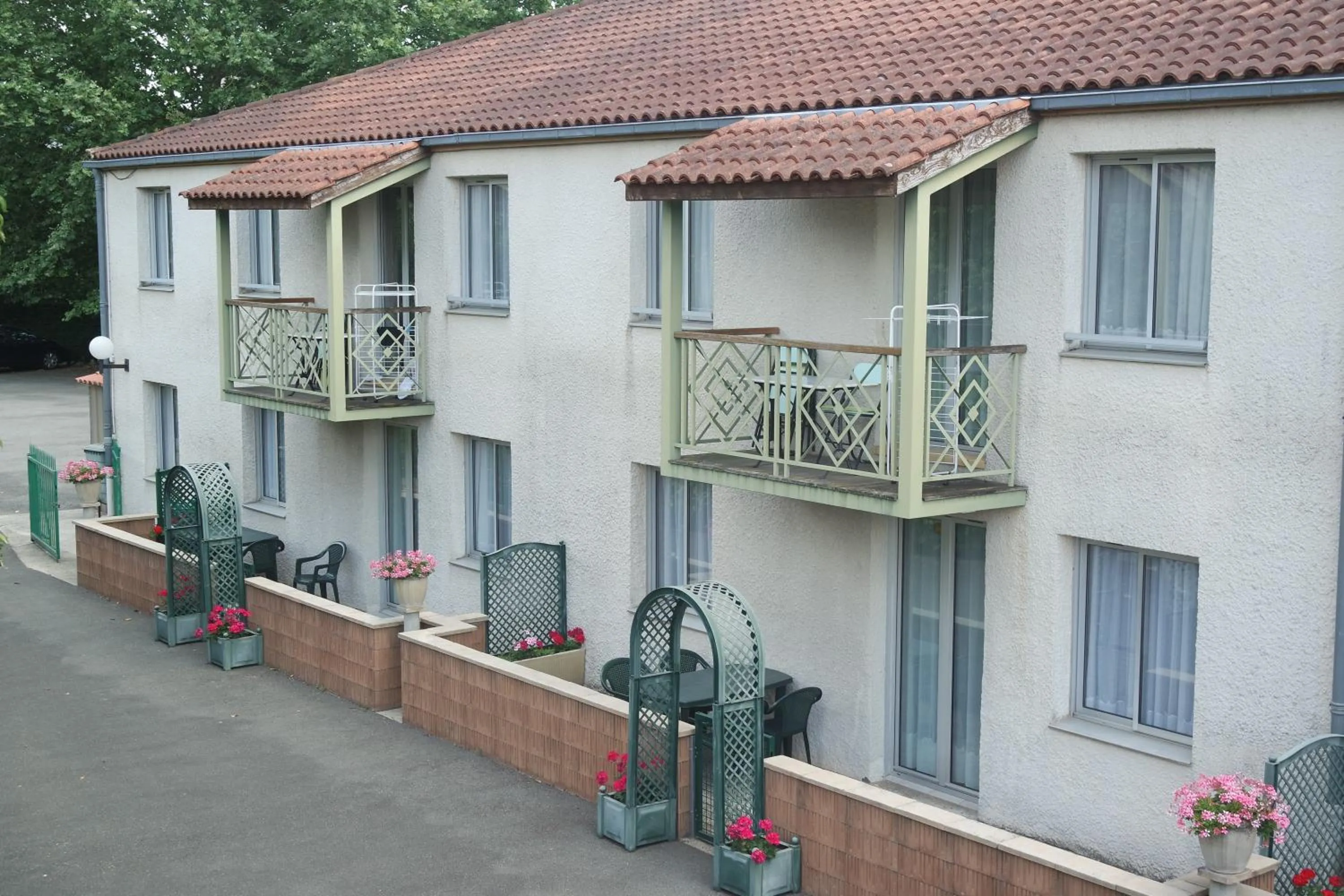 Bird's eye view in Hôtel Le Tulipier