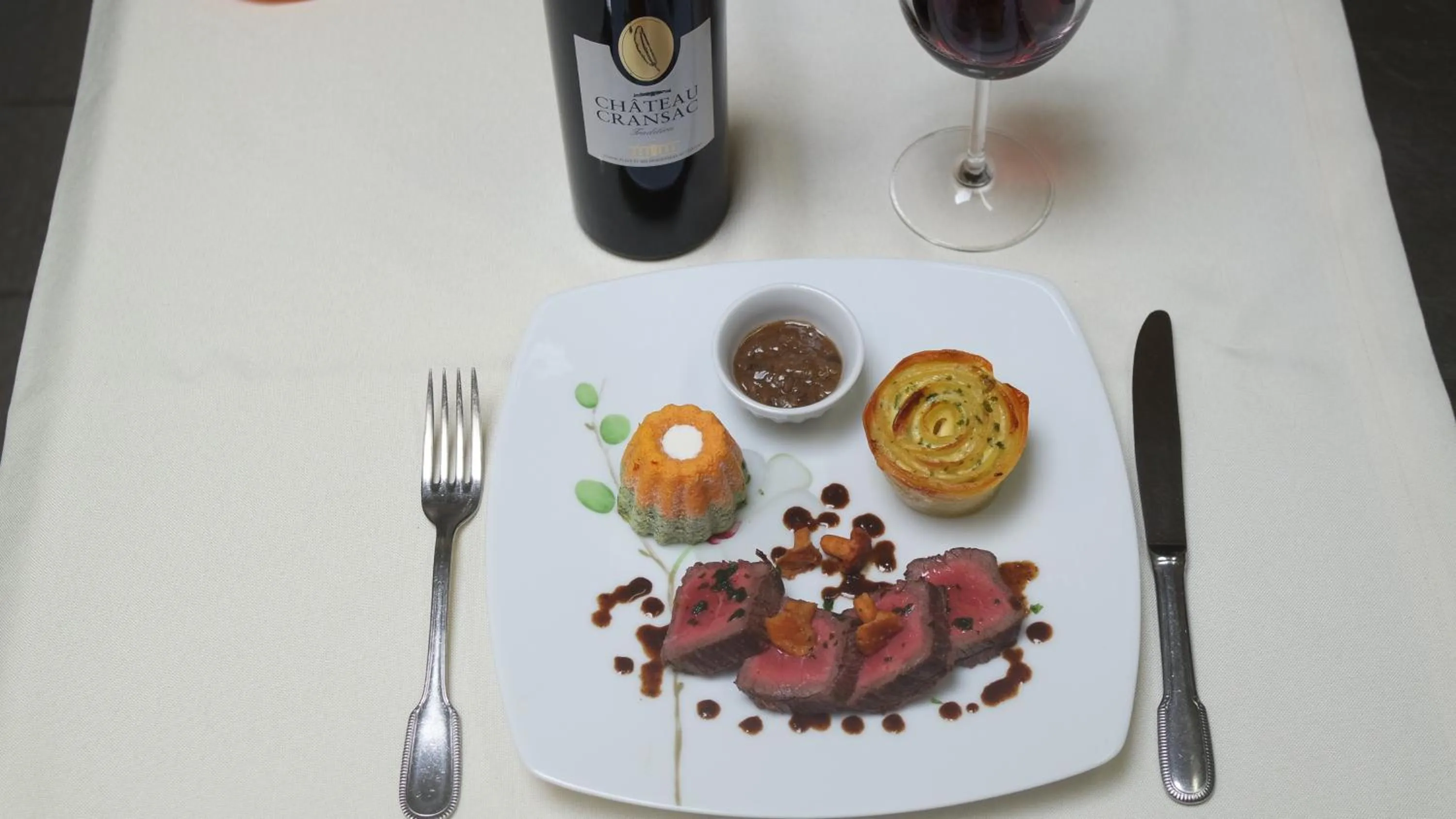 Lunch in Hôtel Le Tulipier