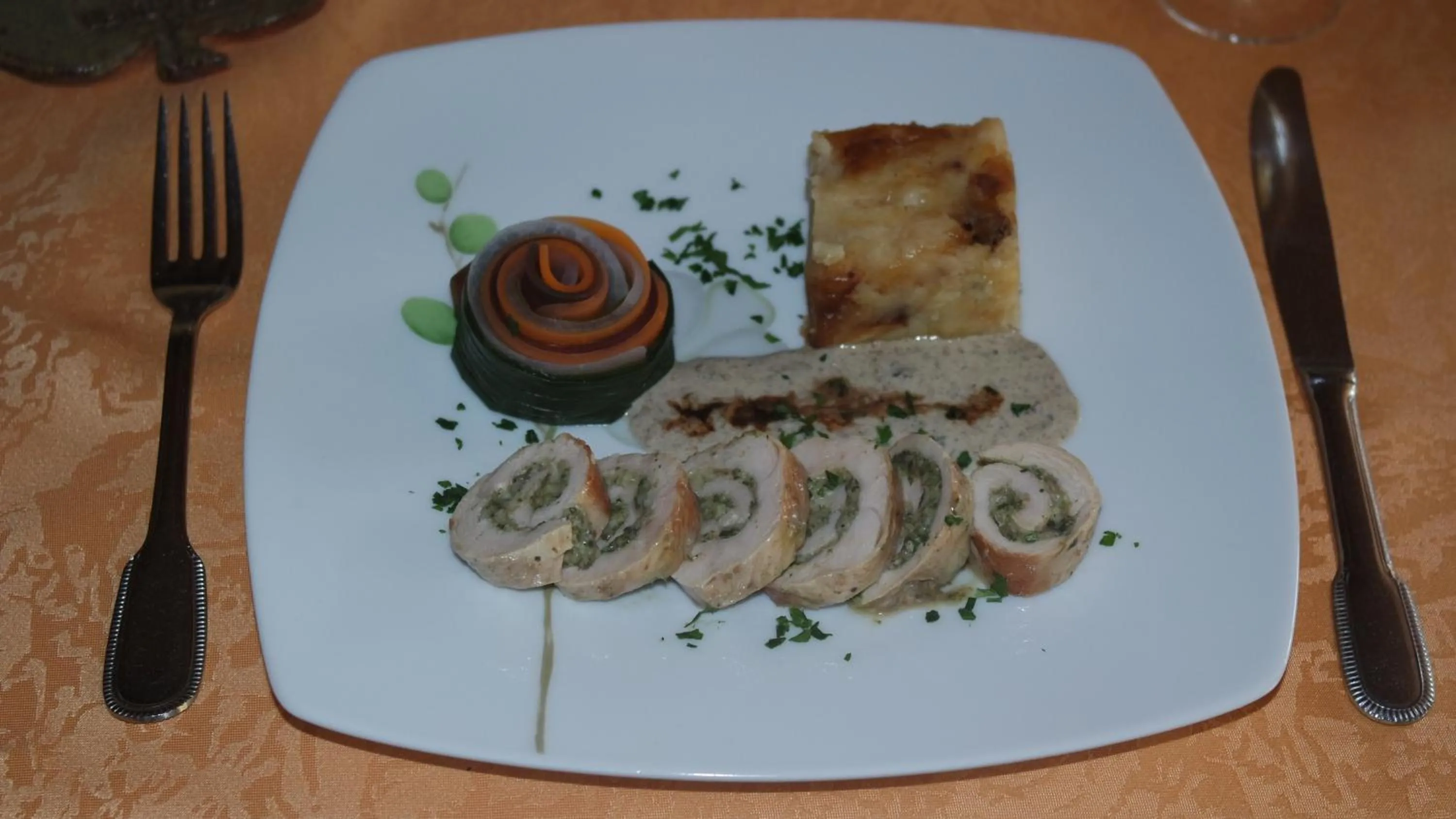 Lunch in Hôtel Le Tulipier