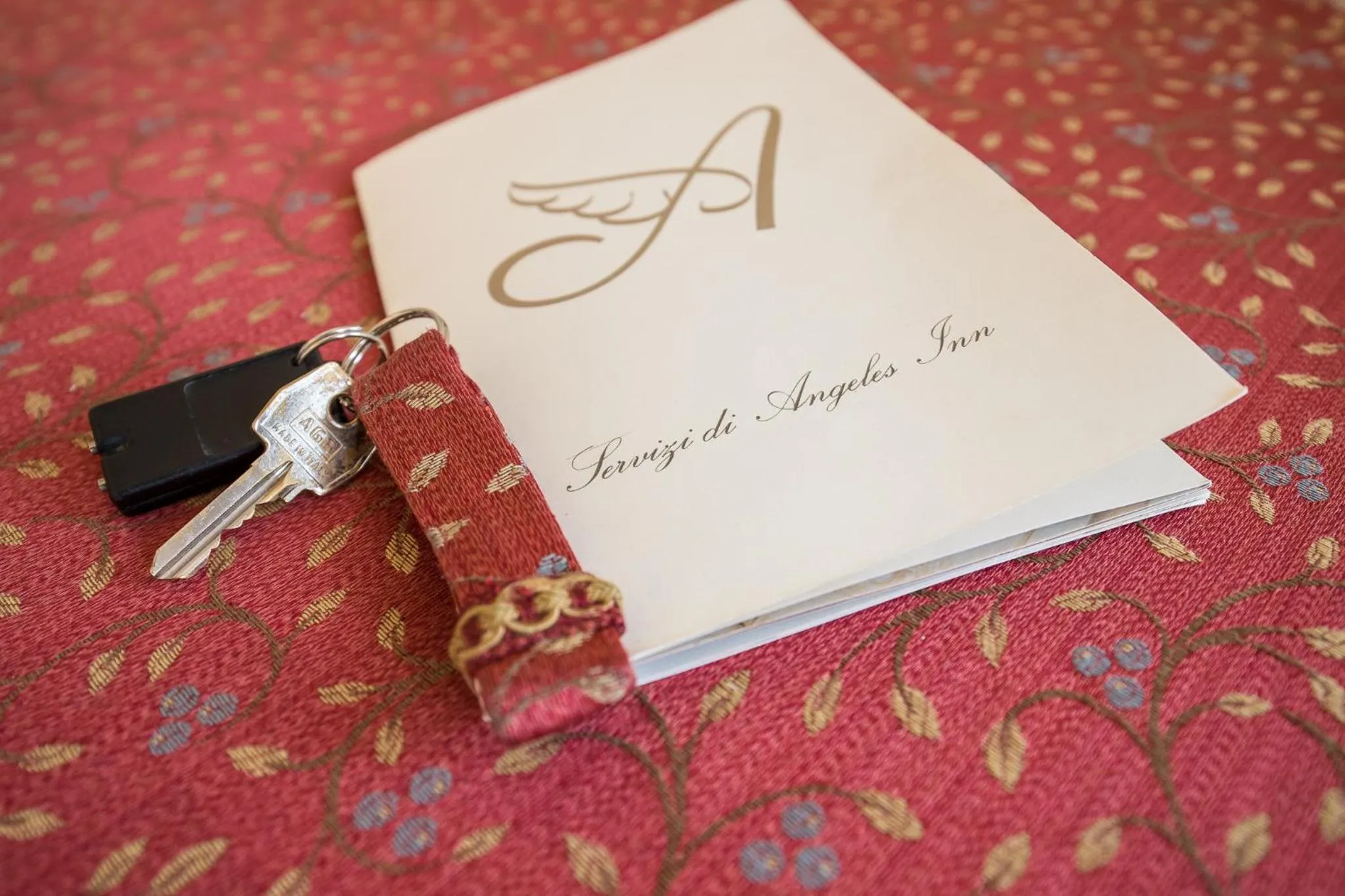 Decorative detail in Angeles Inn