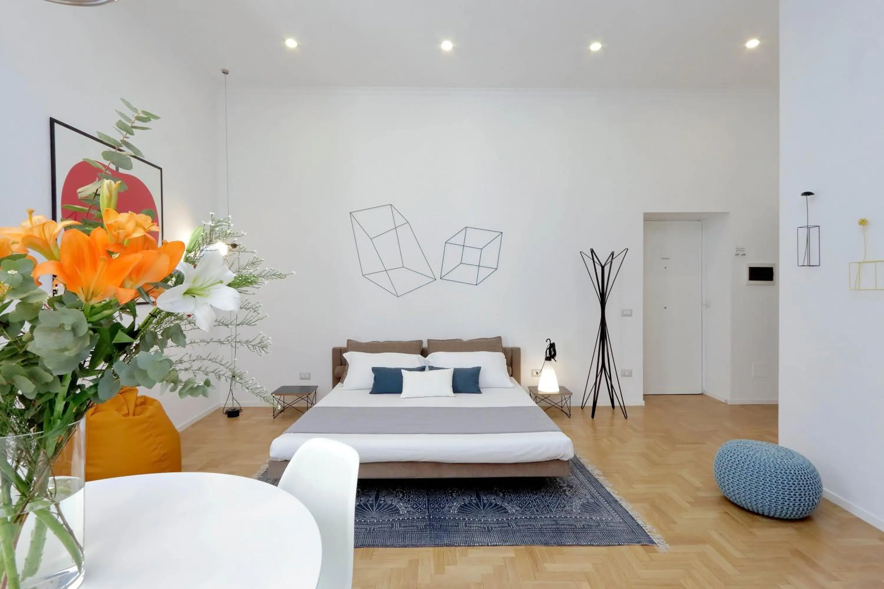 Bed in Propaganda Suites