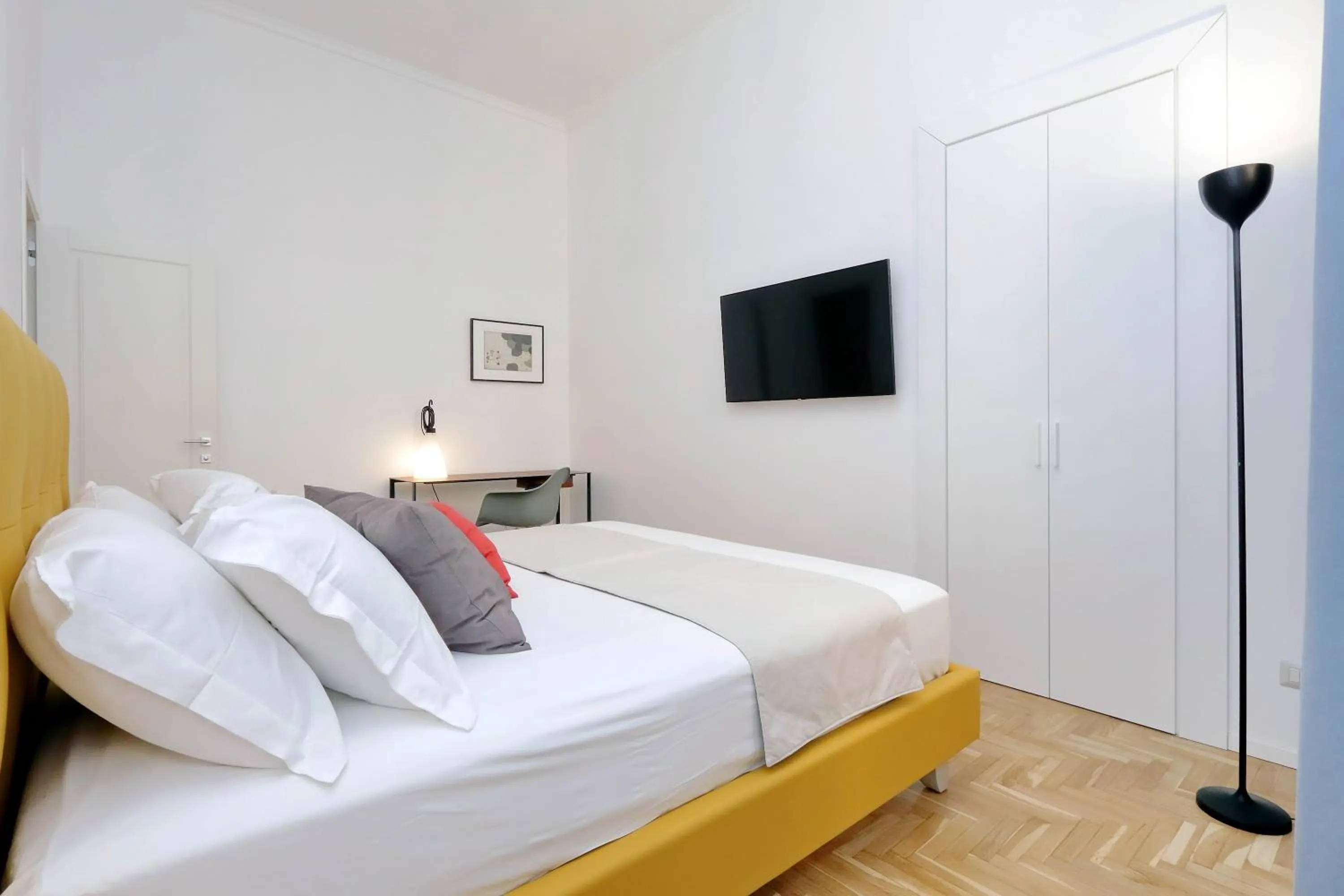 Bed in Propaganda Suites