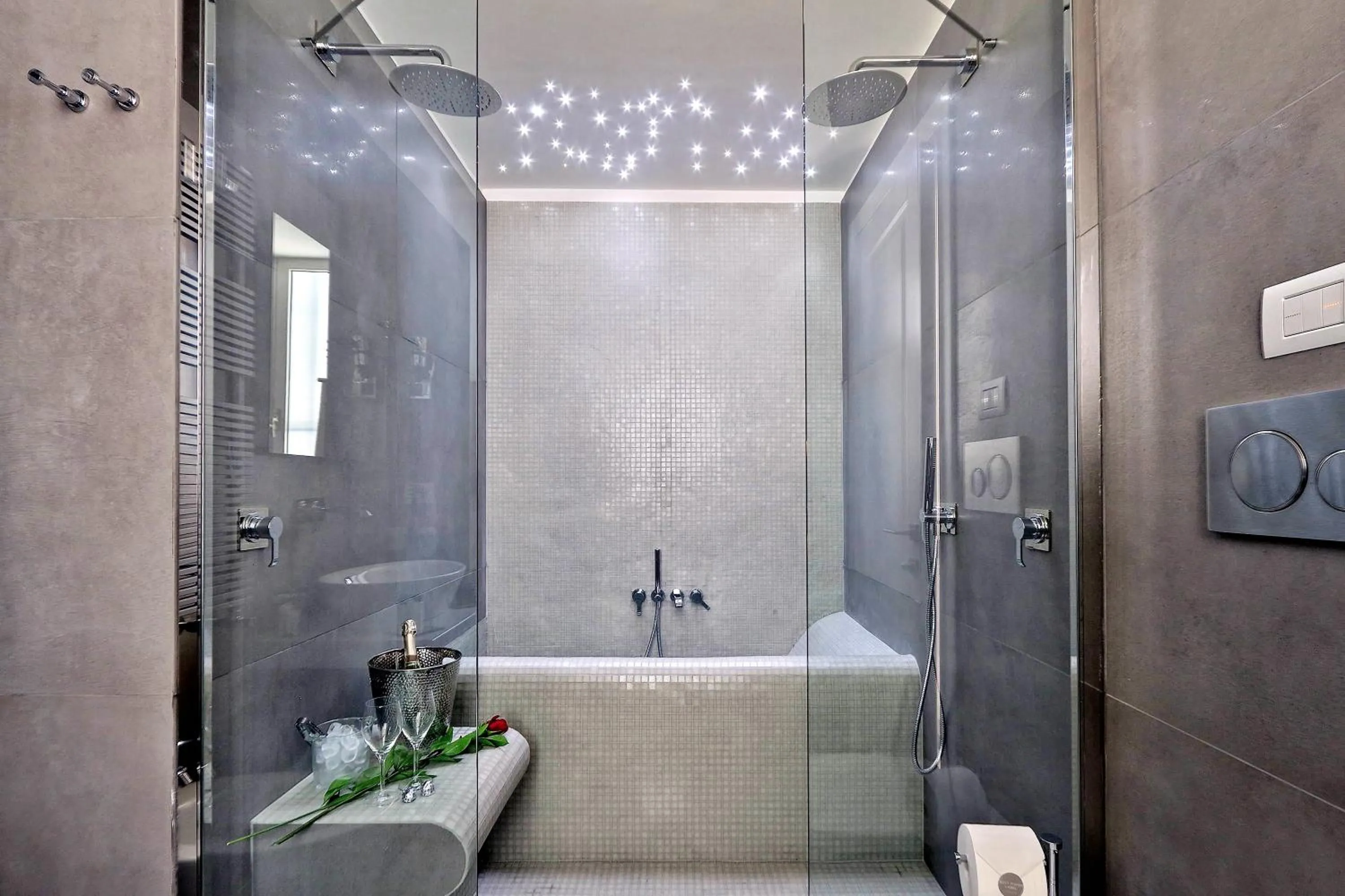 Shower in Propaganda Suites