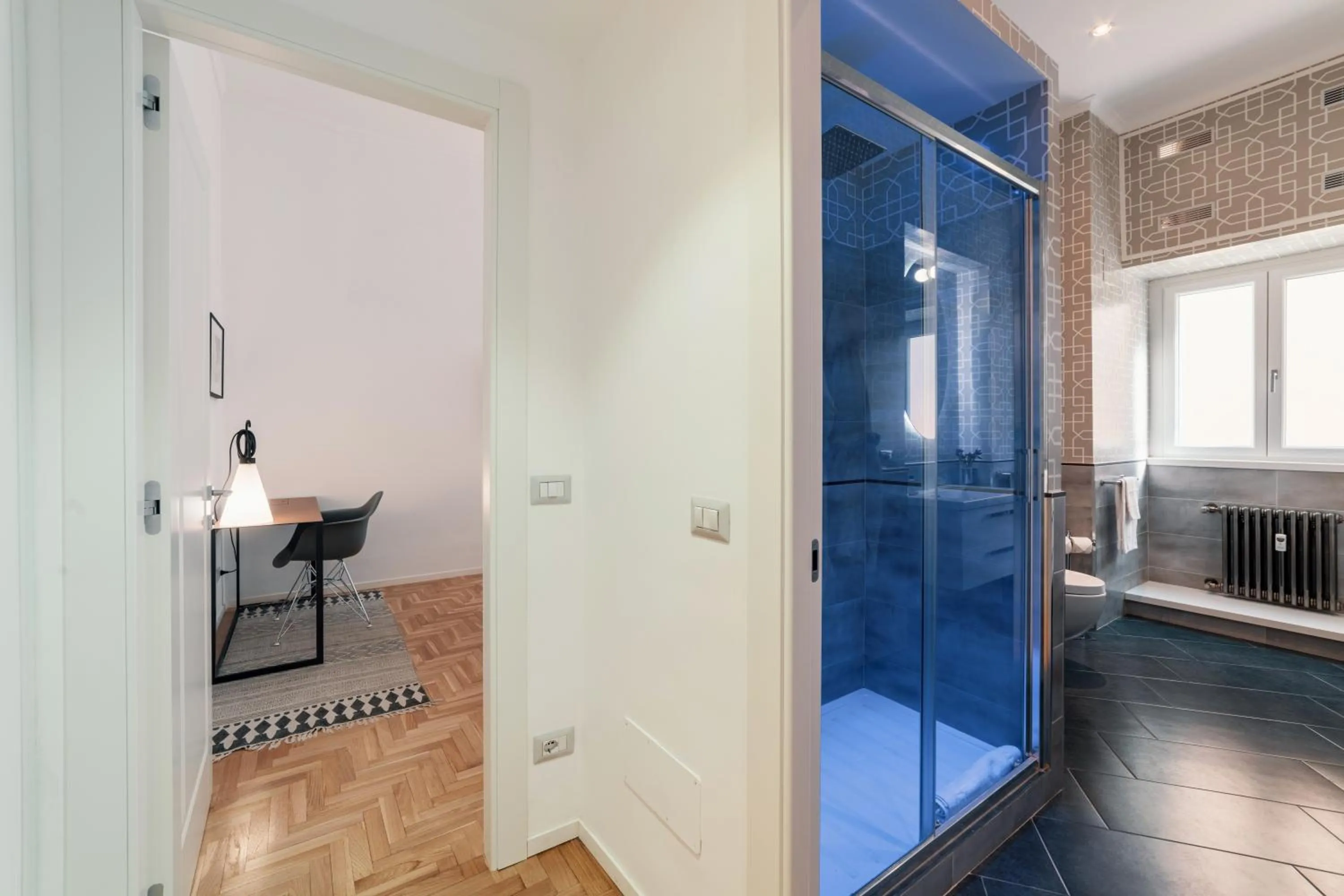 Bathroom in Propaganda Suites