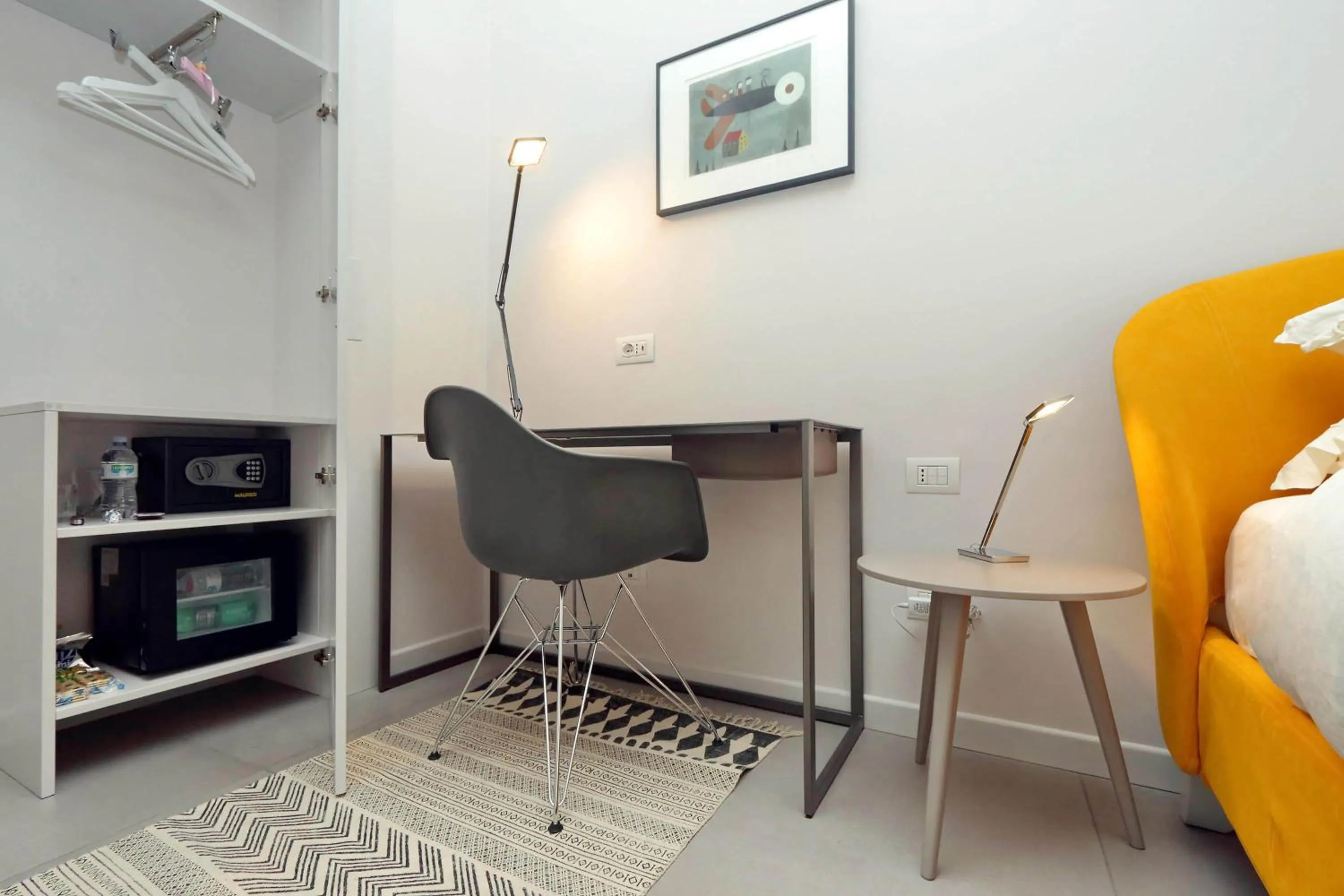 Seating area in Propaganda Suites