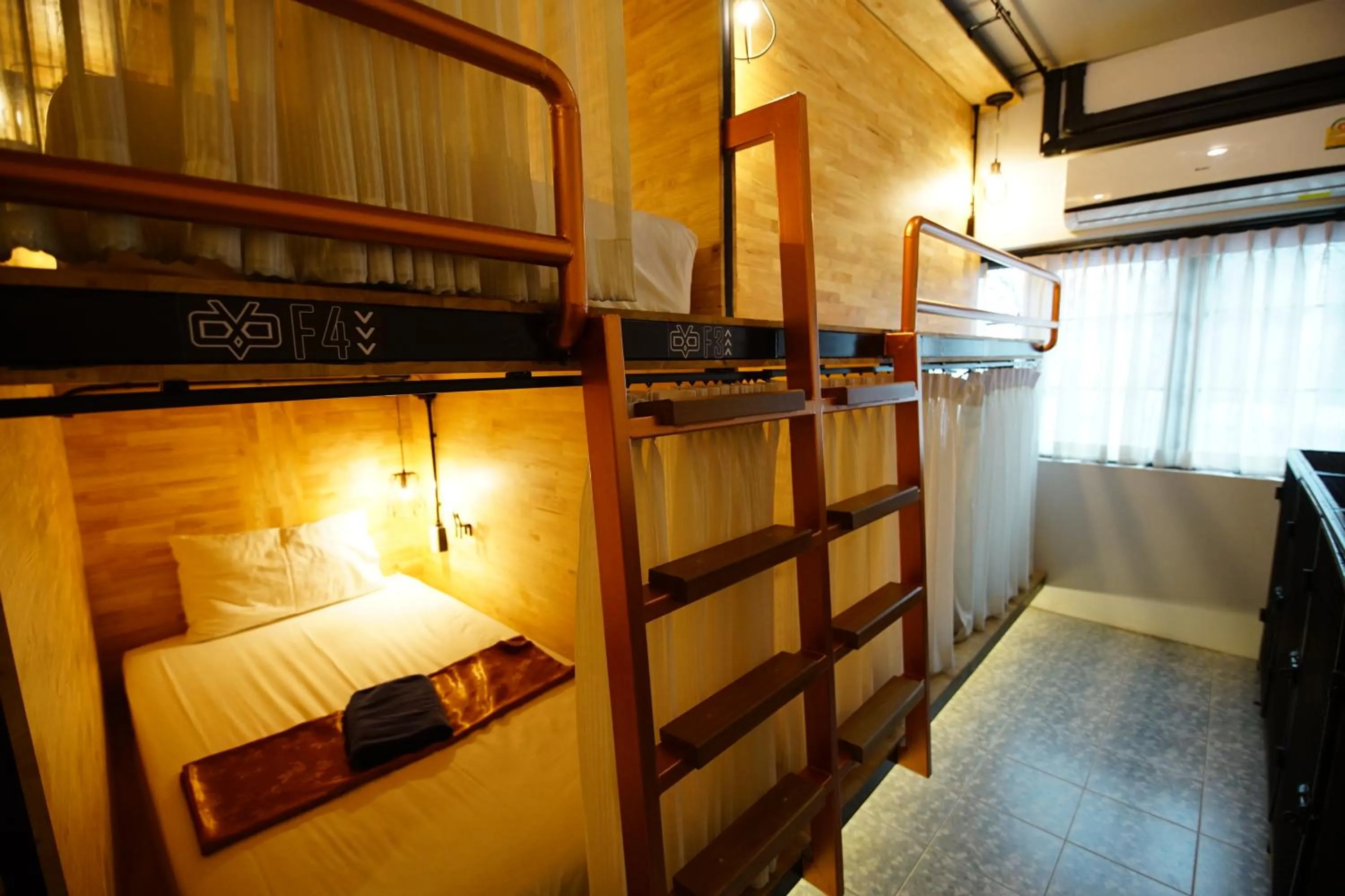 Bed in Sleep Owl Hostel