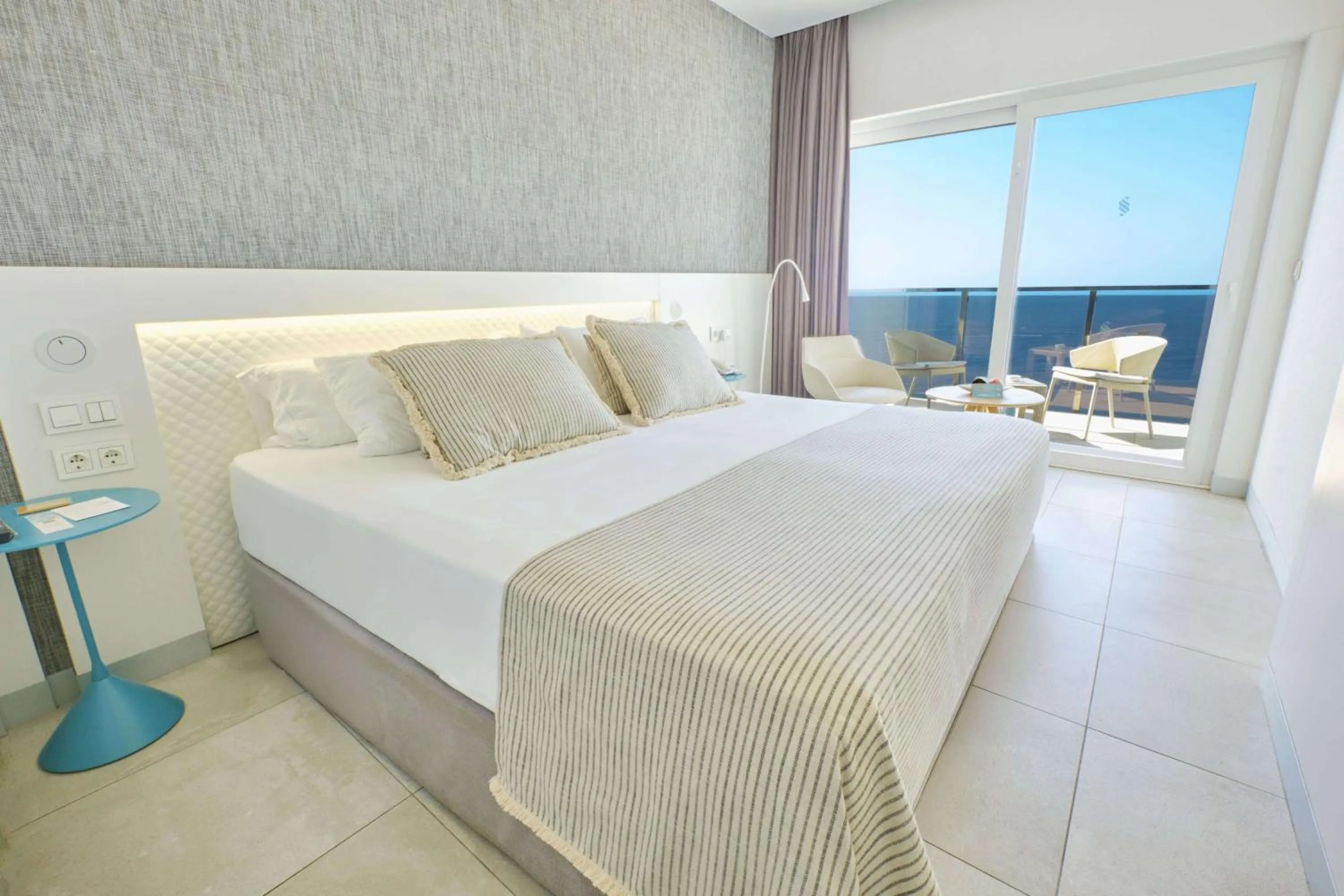 Bed in ESTIMAR Calpe Suitopia