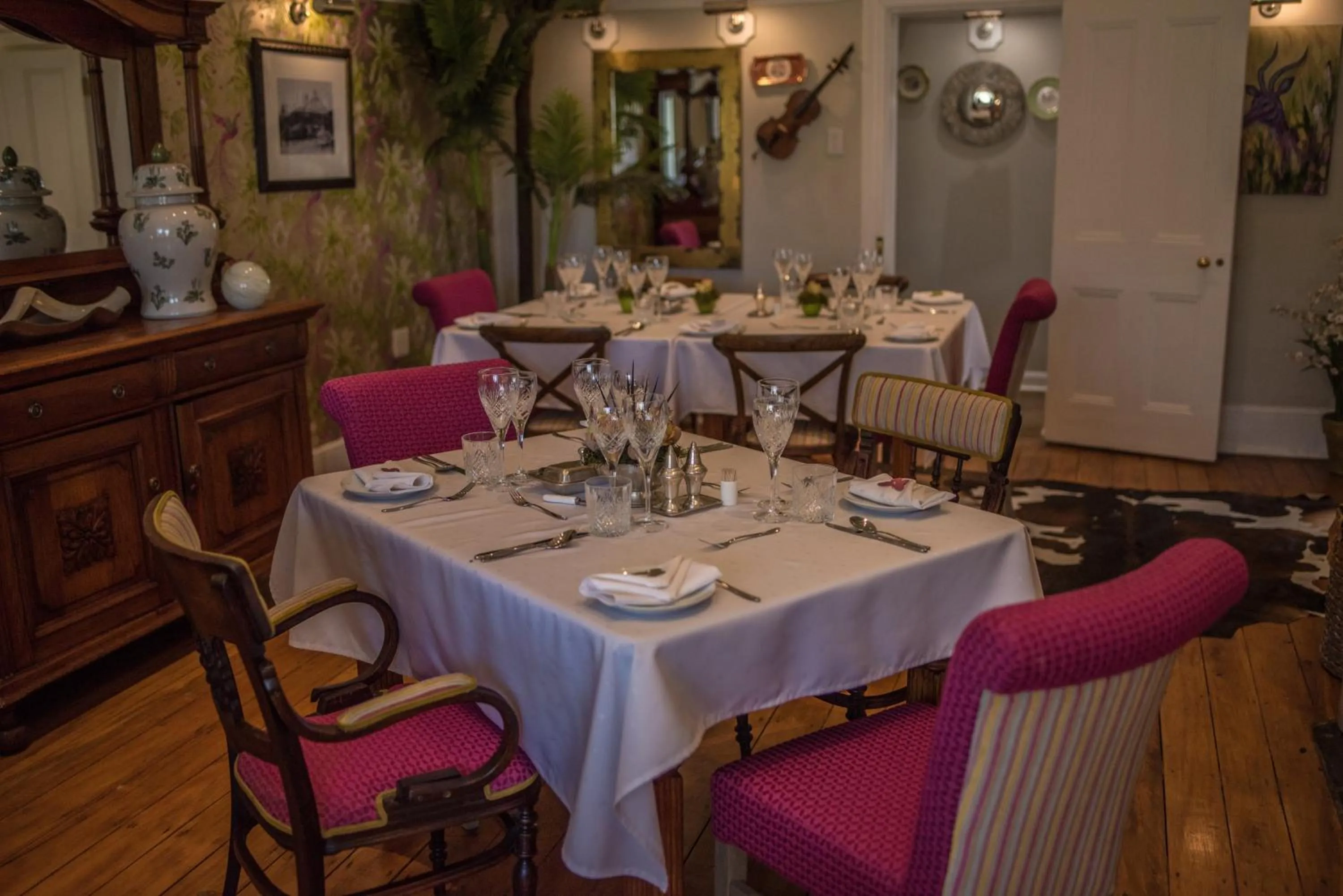Dining area in The Royal Fischer Hotel