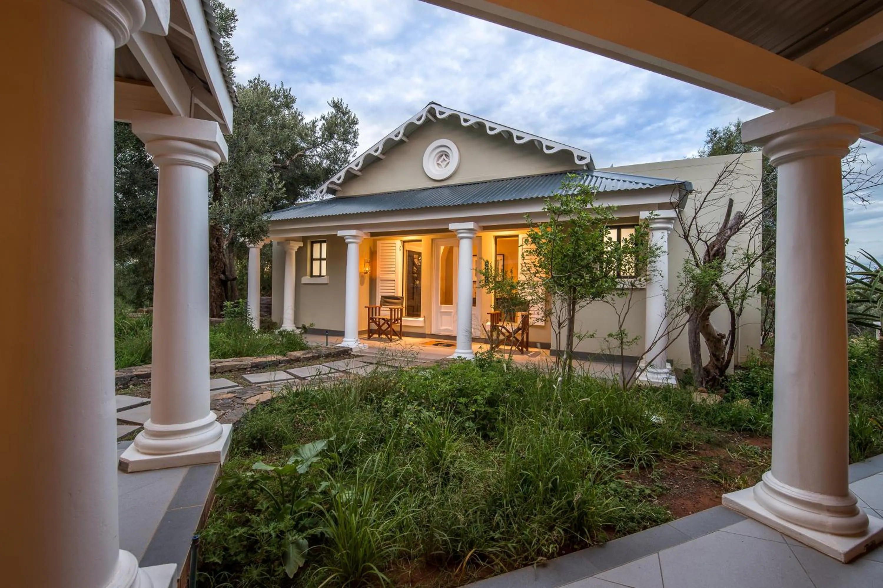 Garden in The Royal Fischer Hotel