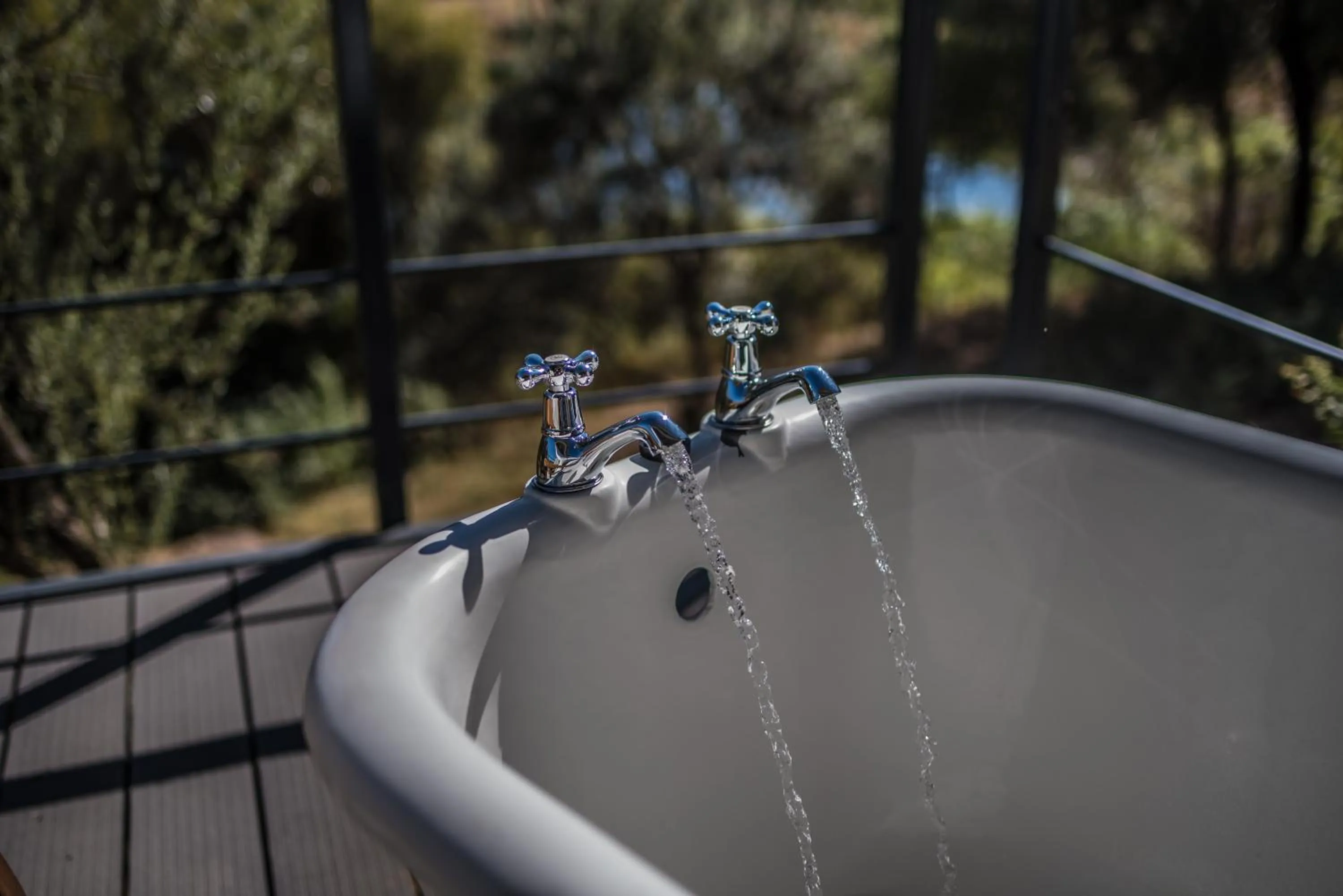 Patio in The Royal Fischer Hotel