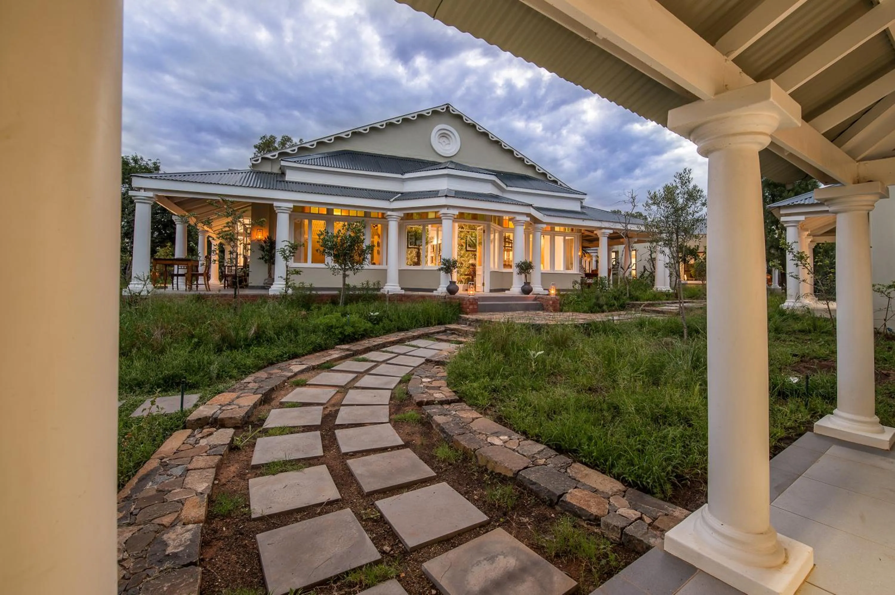 Garden in The Royal Fischer Hotel