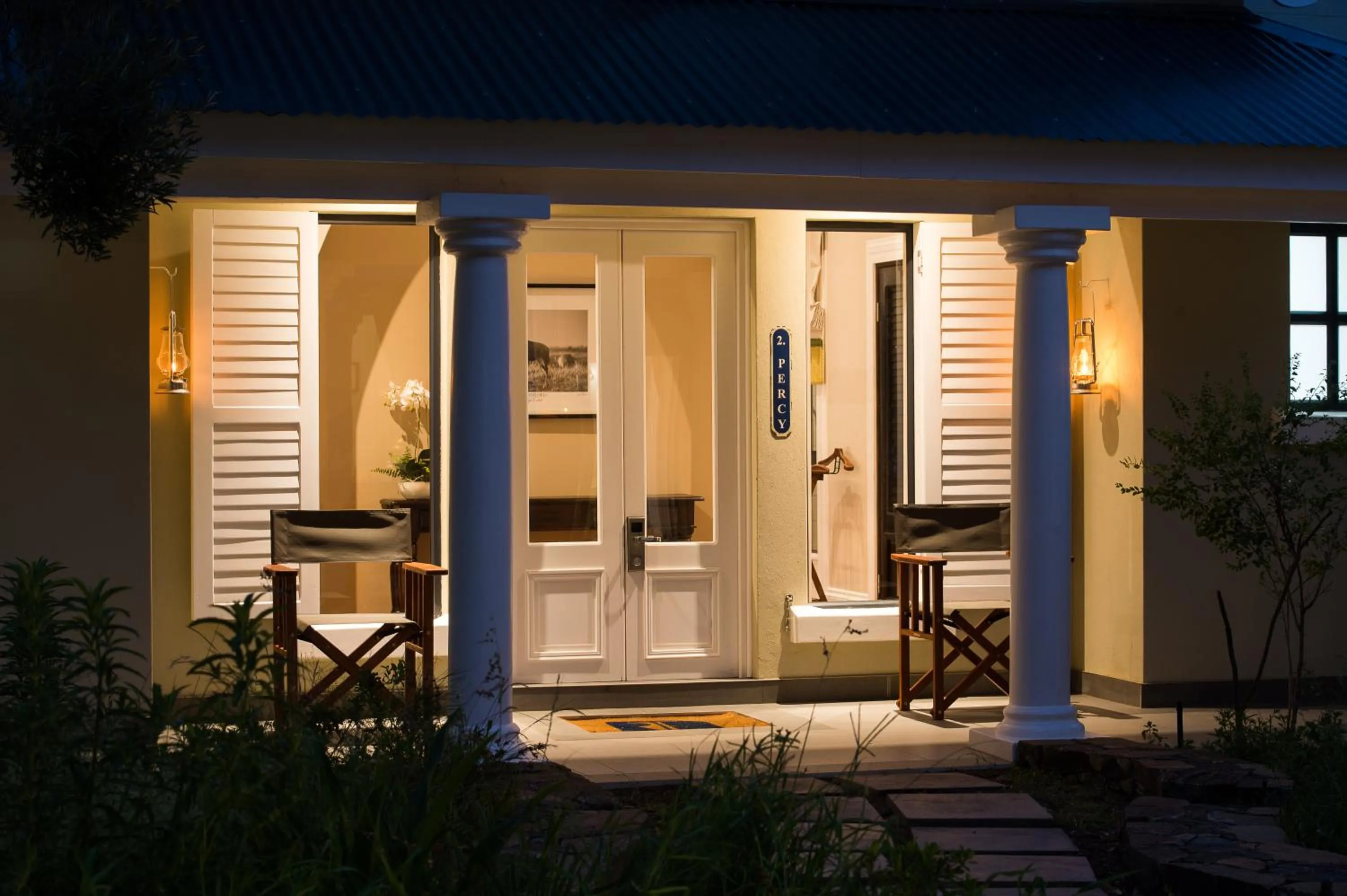 Patio in The Royal Fischer Hotel
