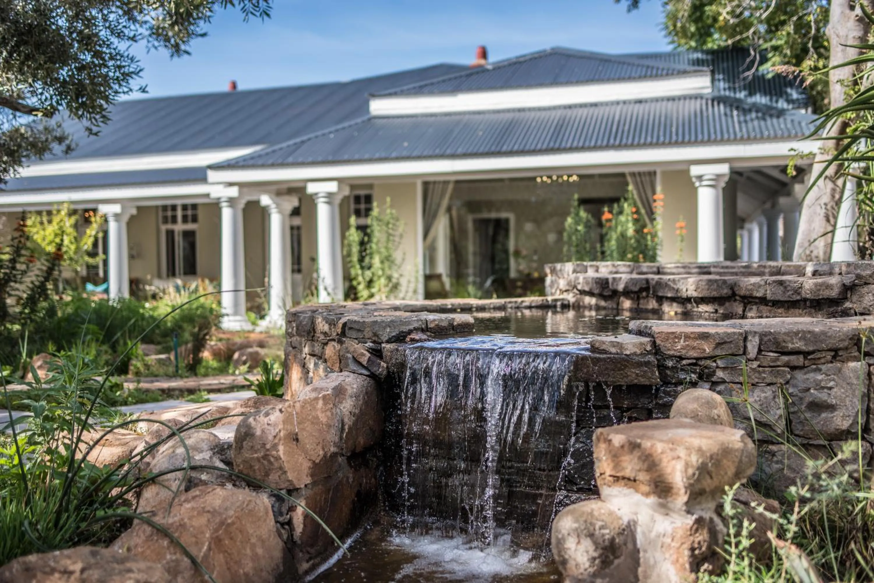 Garden in The Royal Fischer Hotel