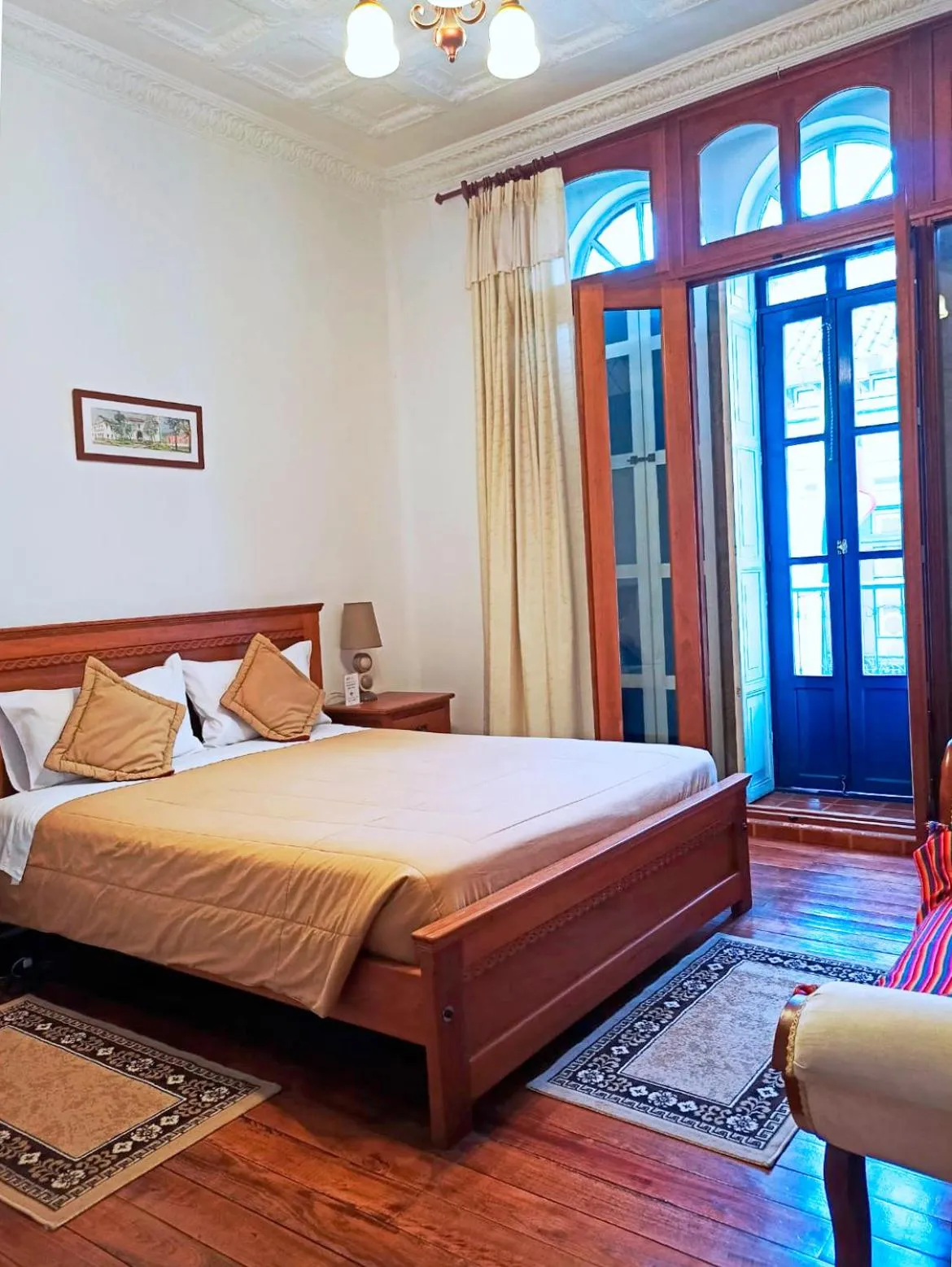 Bedroom, Bed in Casa Hotel Las Plazas