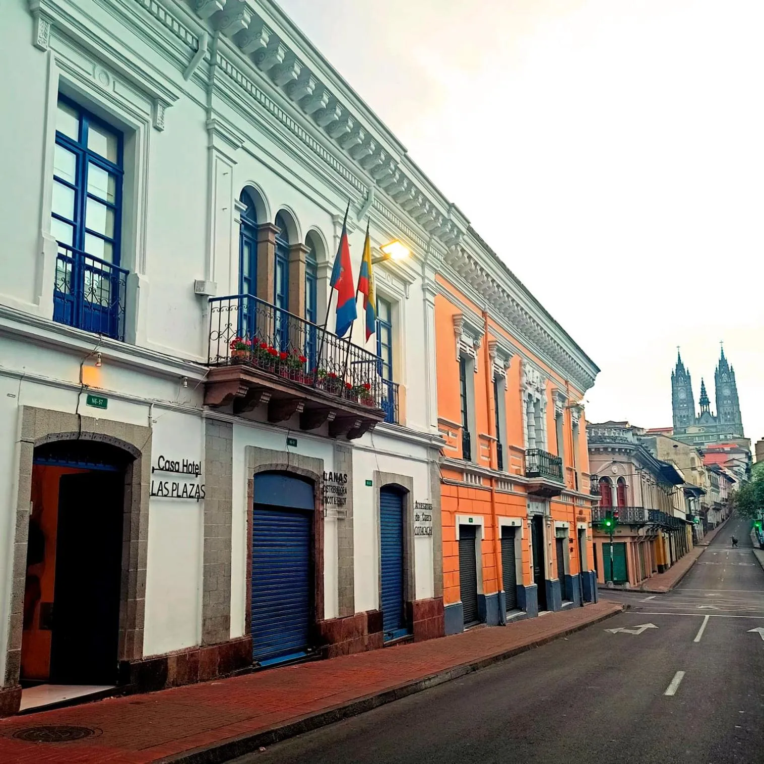 Property building in Casa Hotel Las Plazas