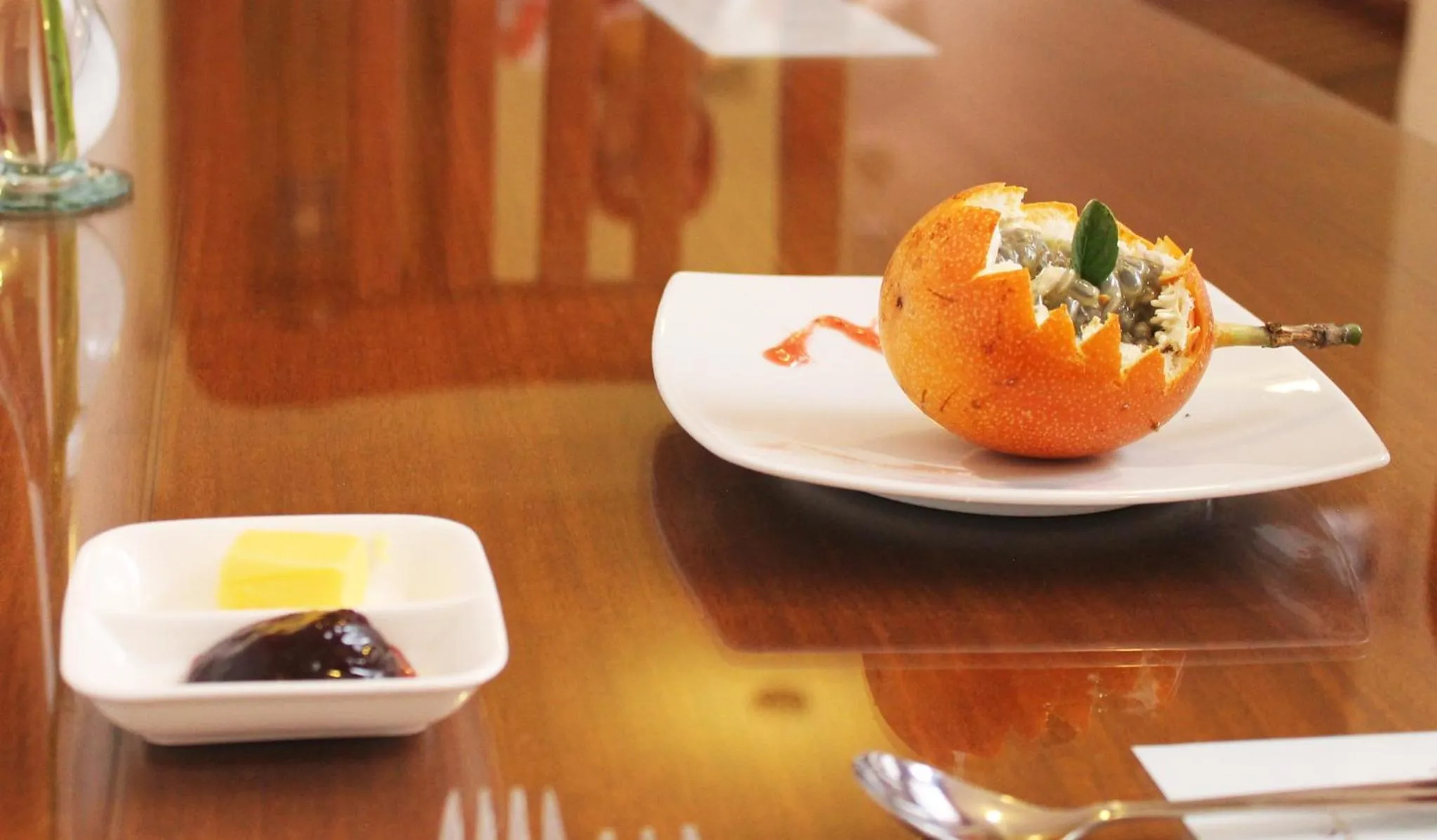 Food close-up in Casa Hotel Las Plazas