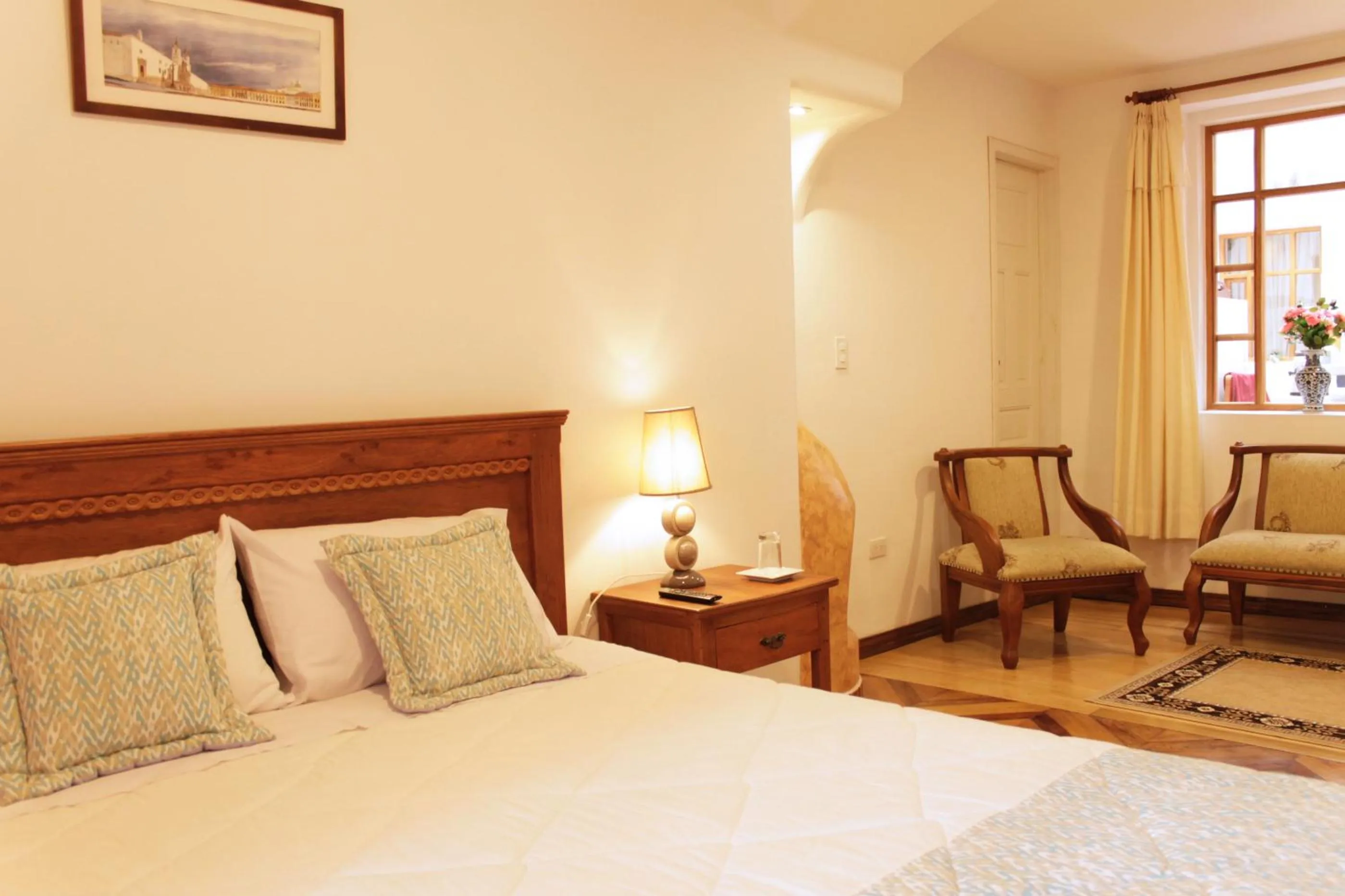 Bed in Casa Hotel Las Plazas