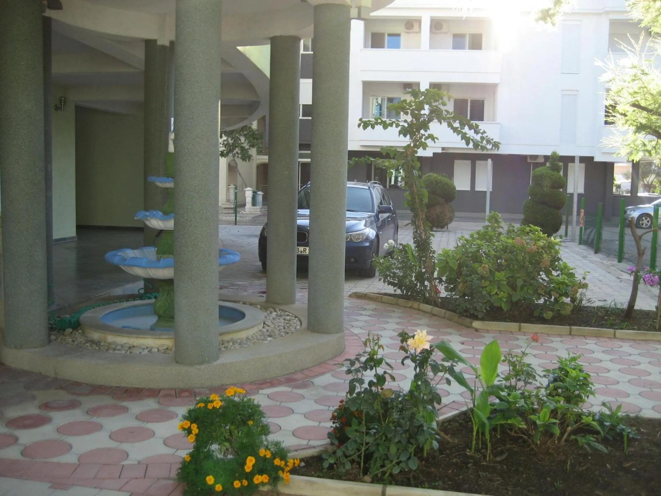 Garden view in Guest House Vila Mimoza