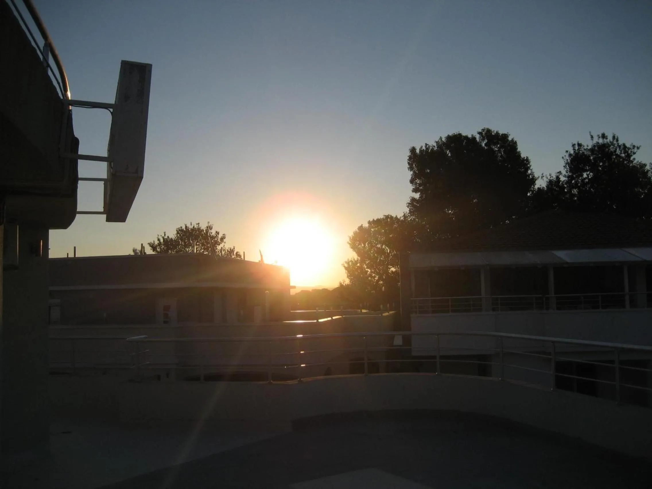 Sunset in Guest House Vila Mimoza