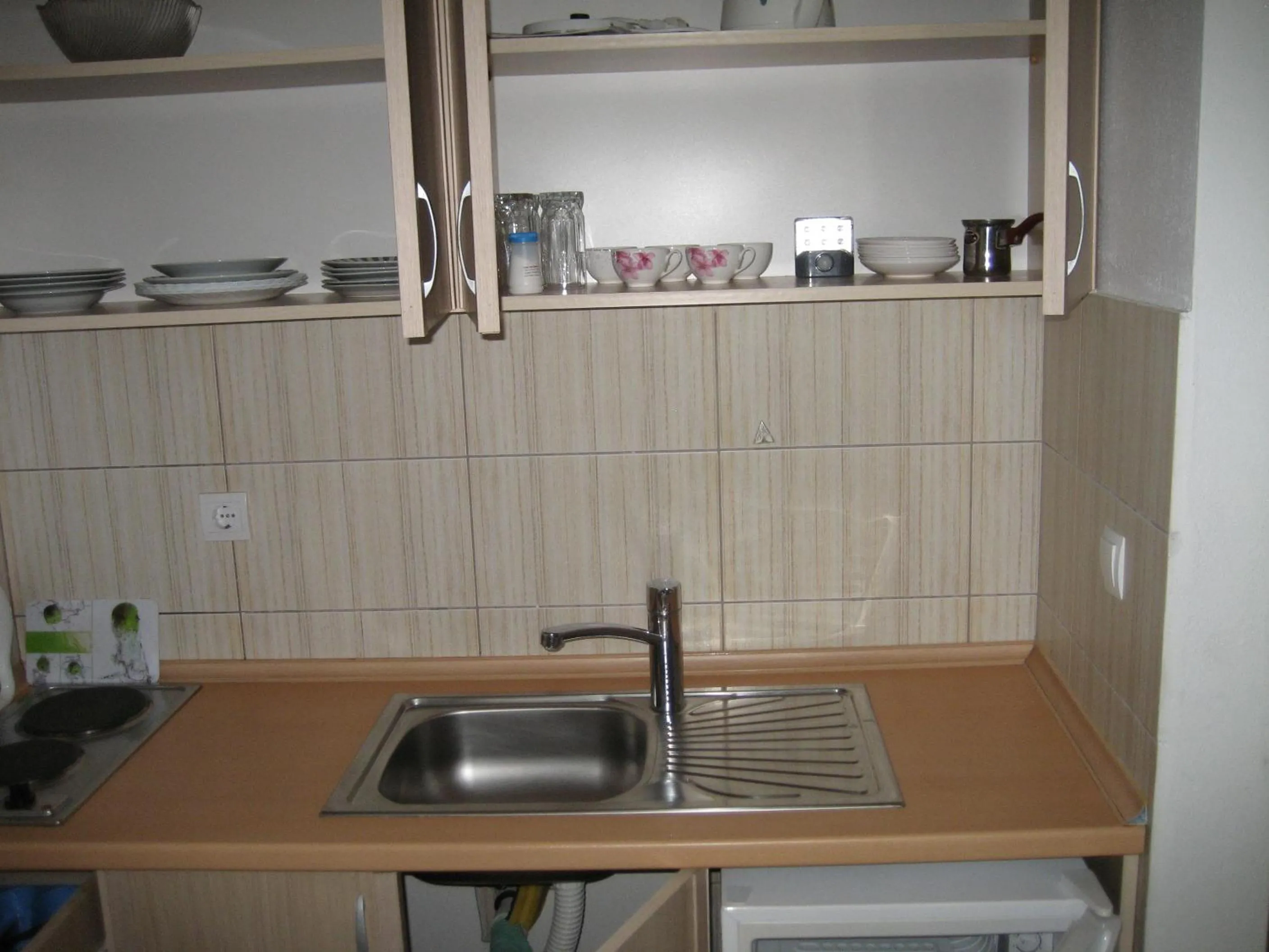 Kitchen or kitchenette in Guest House Vila Mimoza