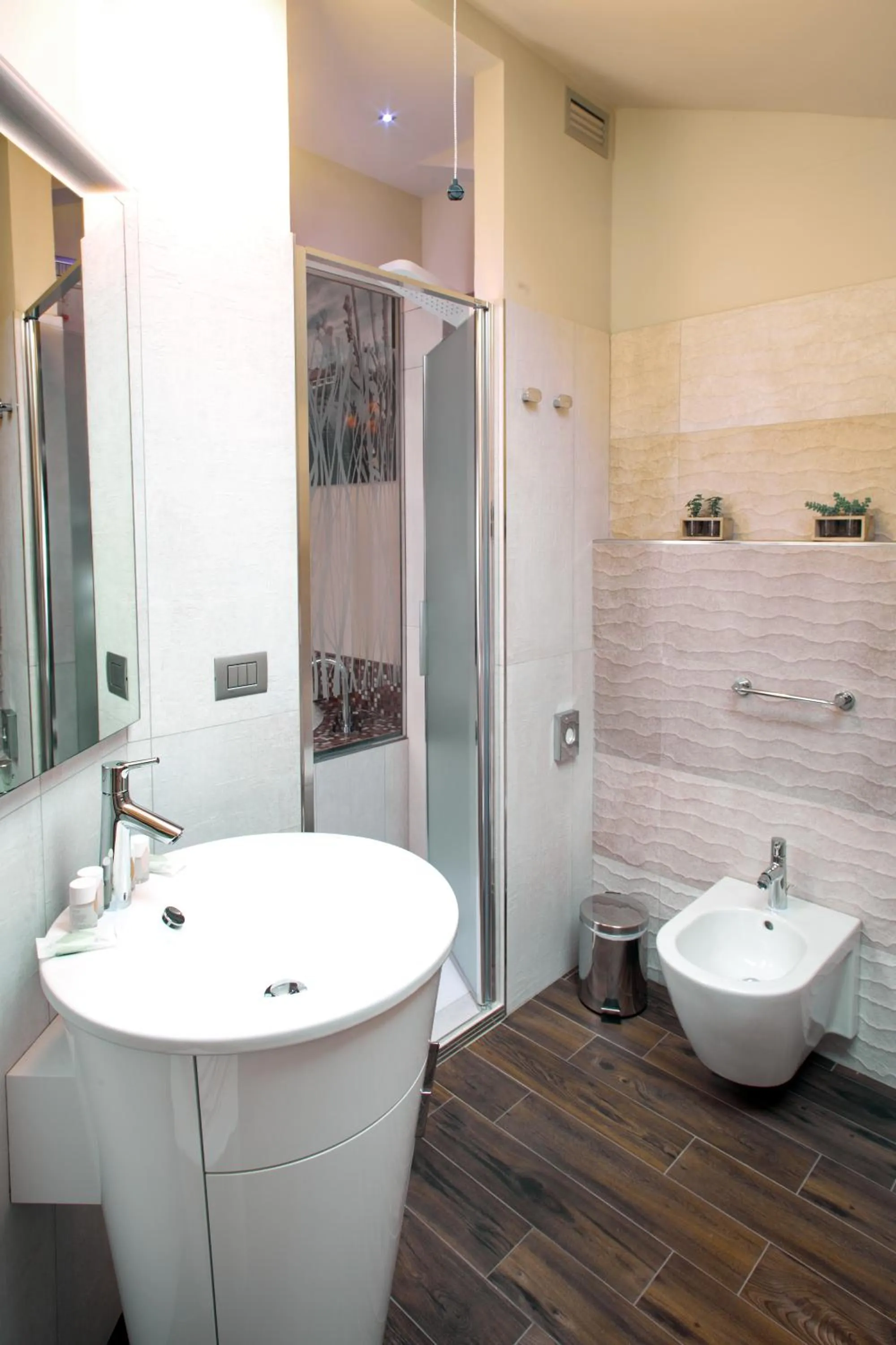 Shower in Hotel Terre Dei Salici