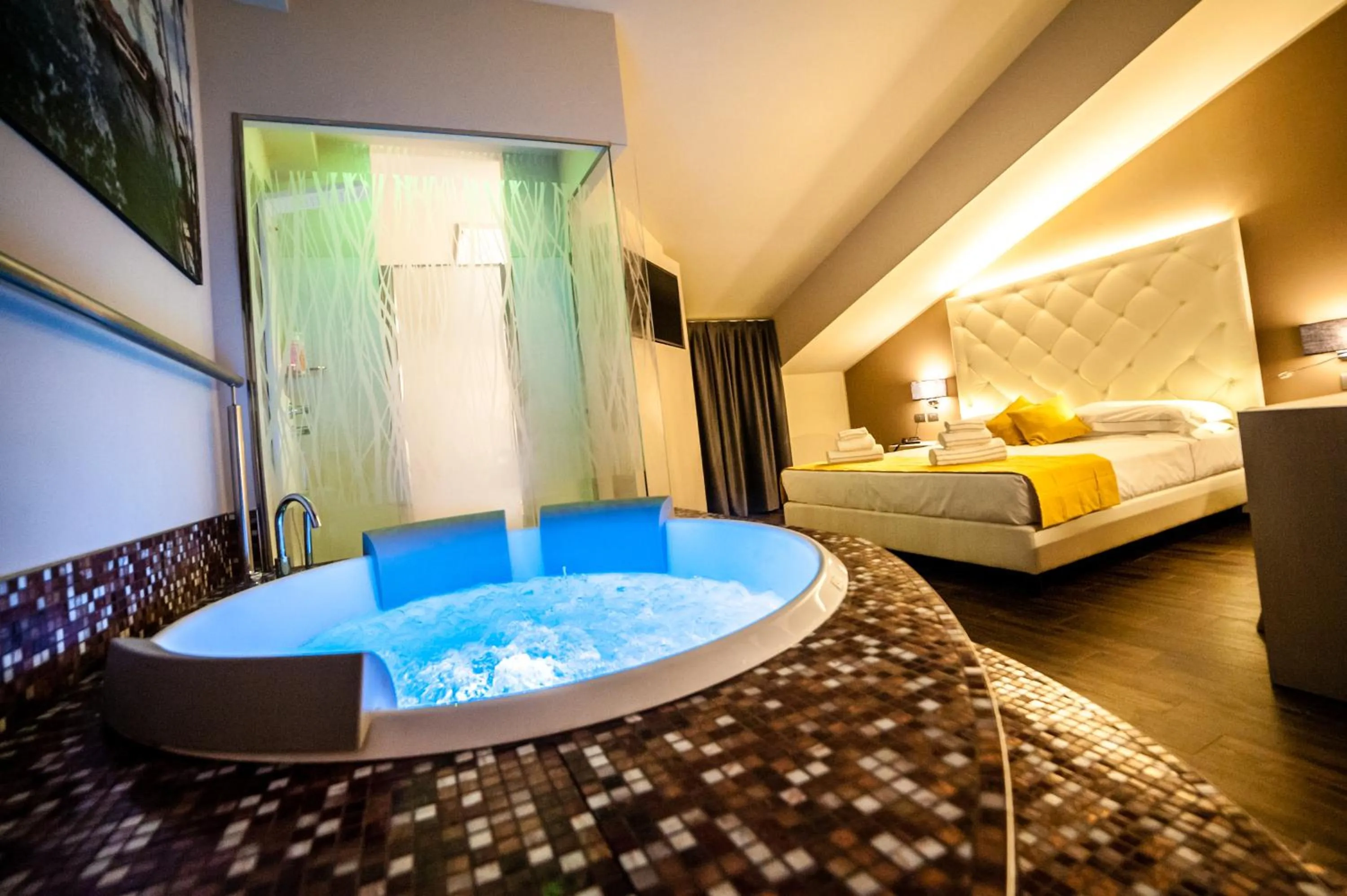 Bed in Hotel Terre Dei Salici