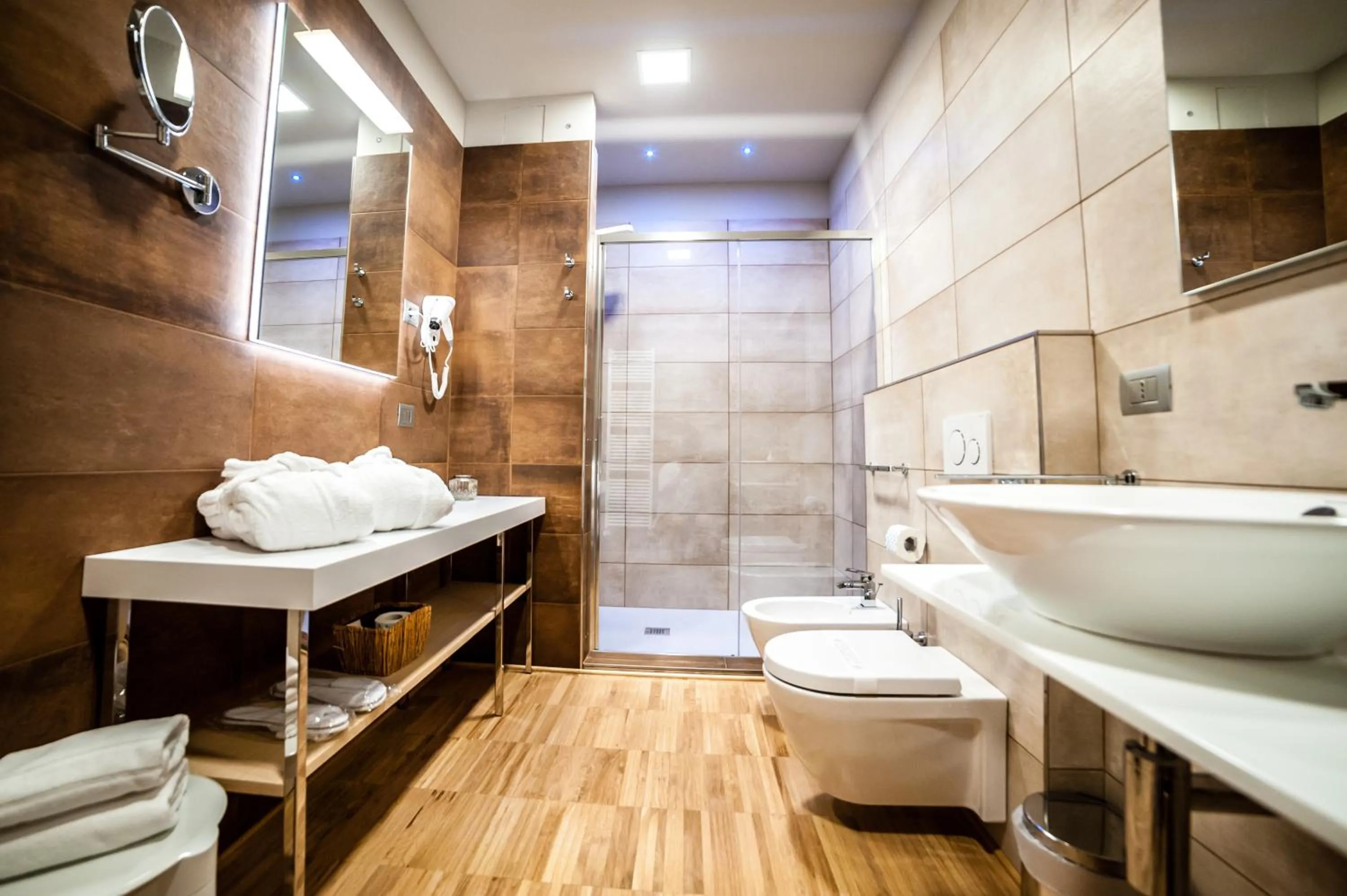 Shower in Hotel Terre Dei Salici