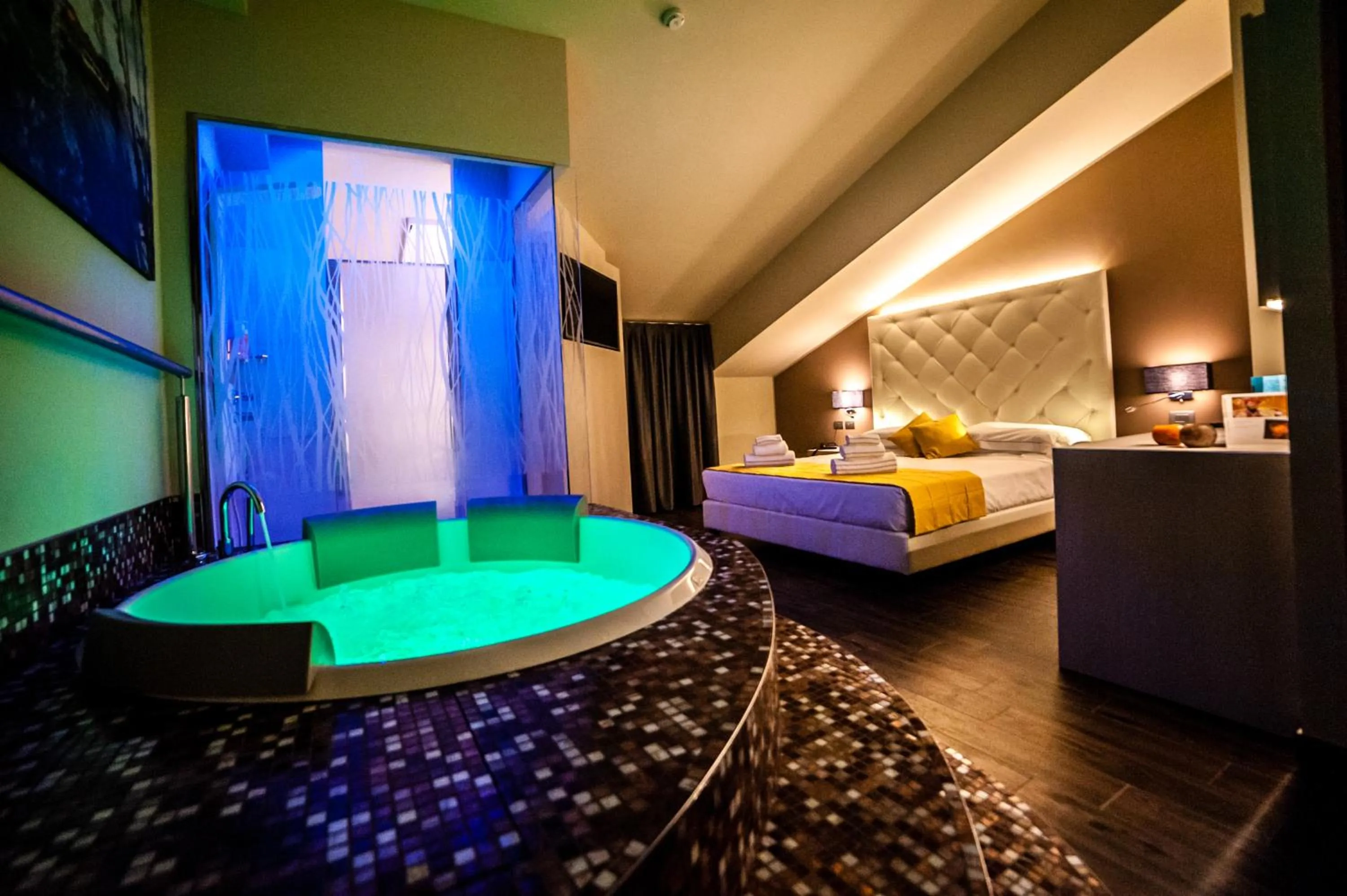 Bed in Hotel Terre Dei Salici