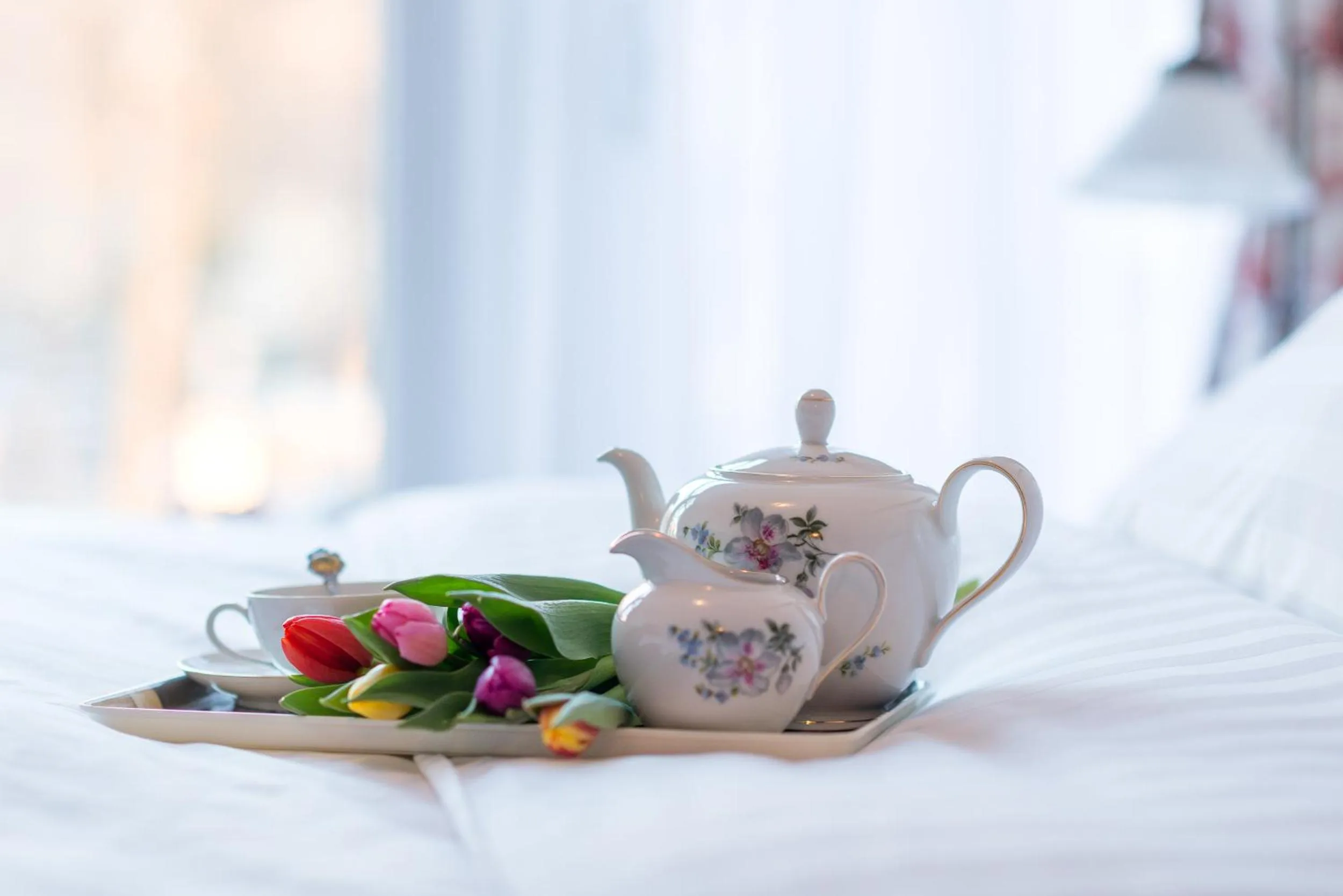 Shower, Bed in Keizershouse Amsterdam