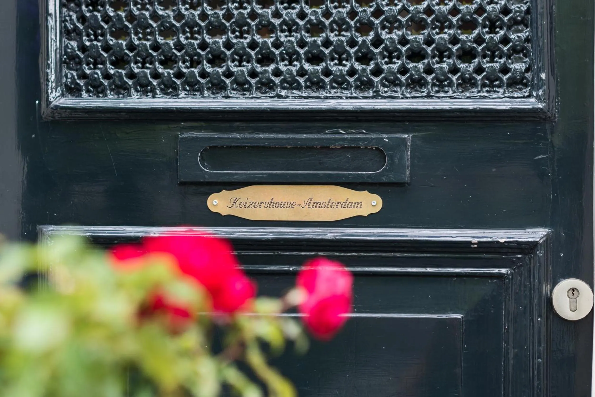 Facade/entrance in Keizershouse Amsterdam