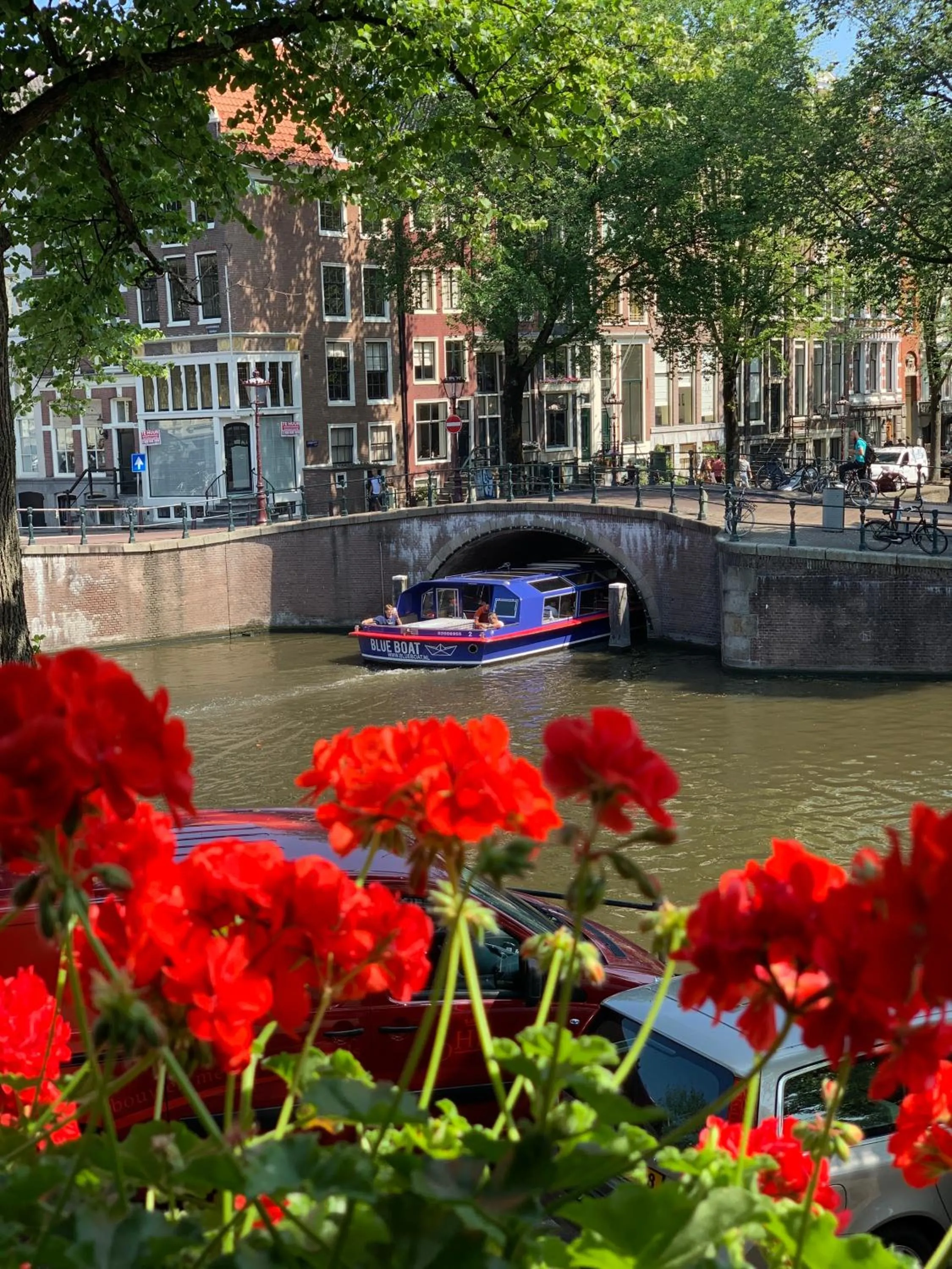 City view in Keizershouse Amsterdam
