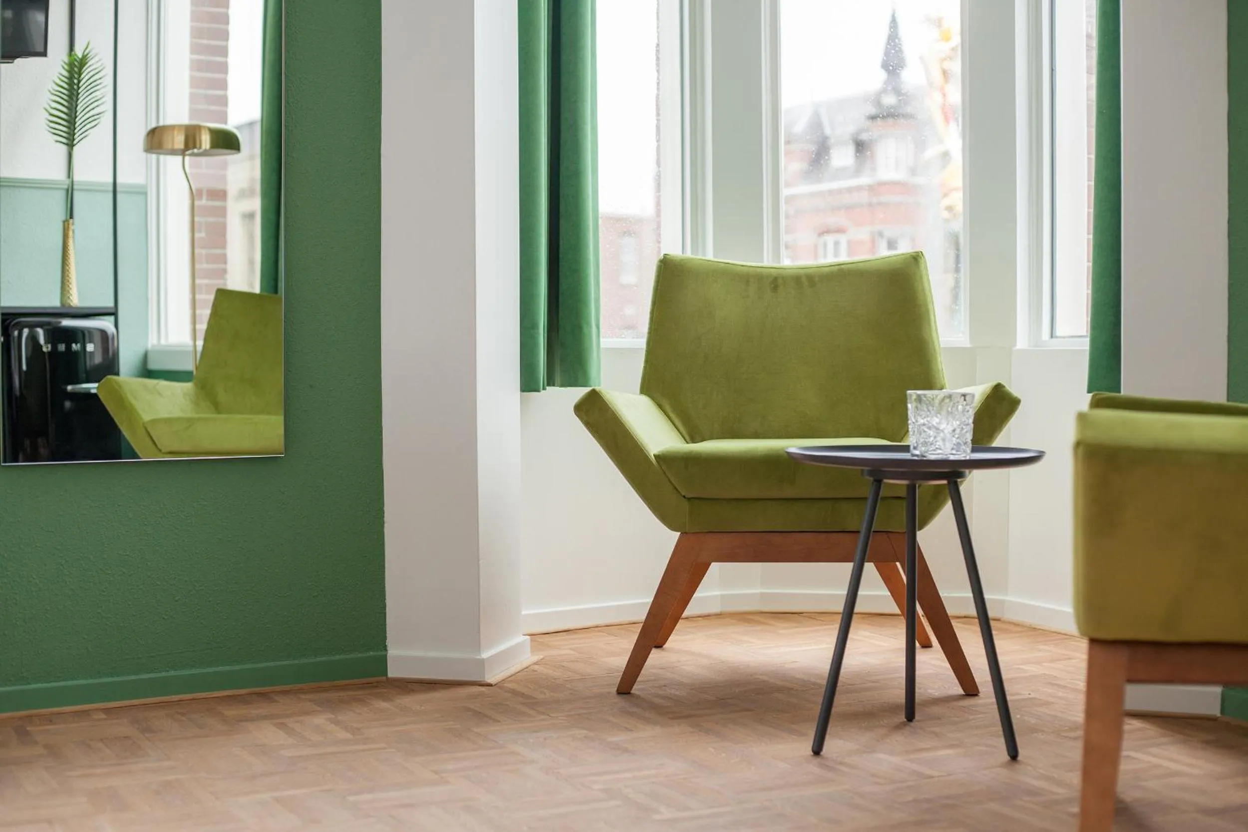 Seating area in Little Duke Hotel
