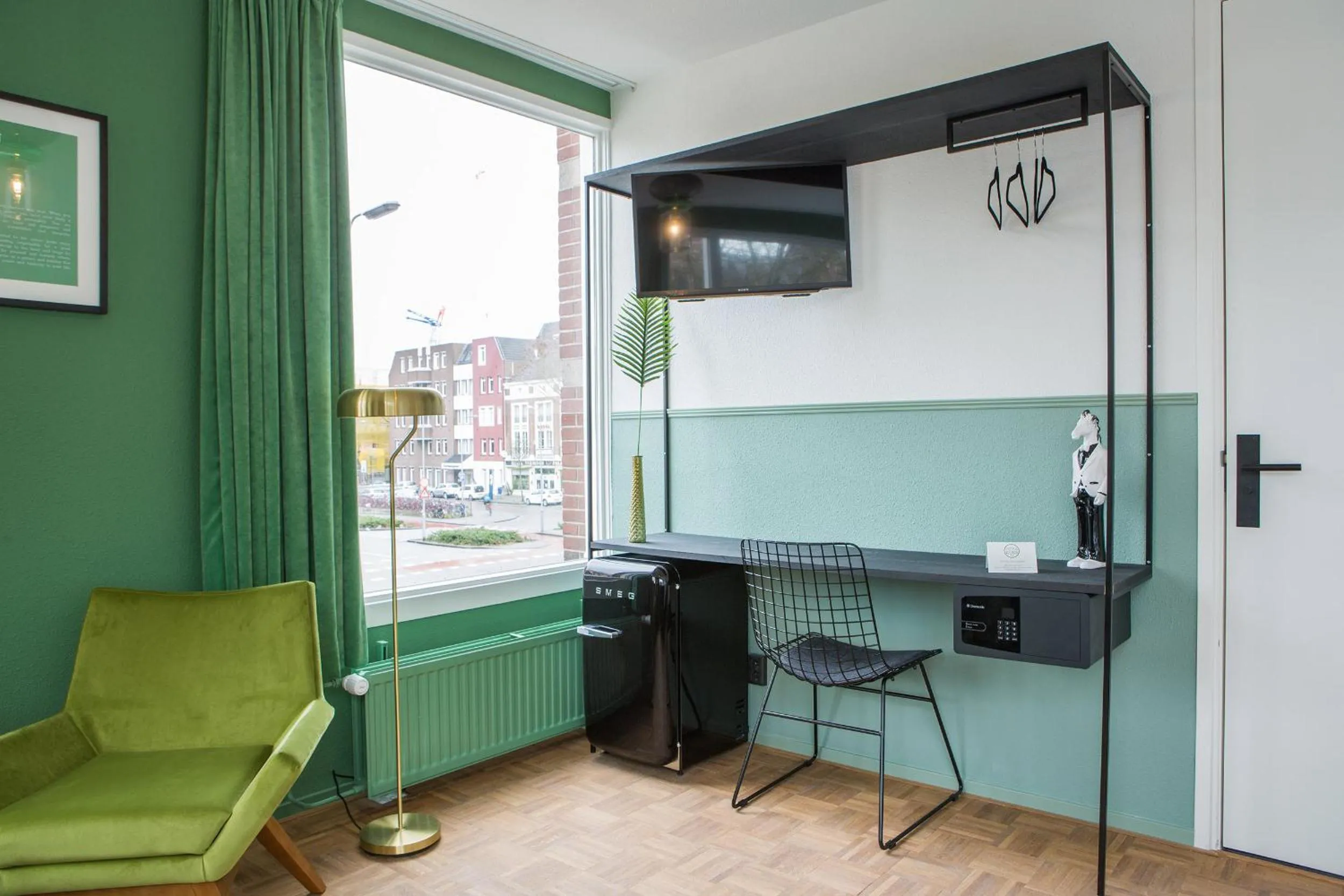 Decorative detail in Little Duke Hotel