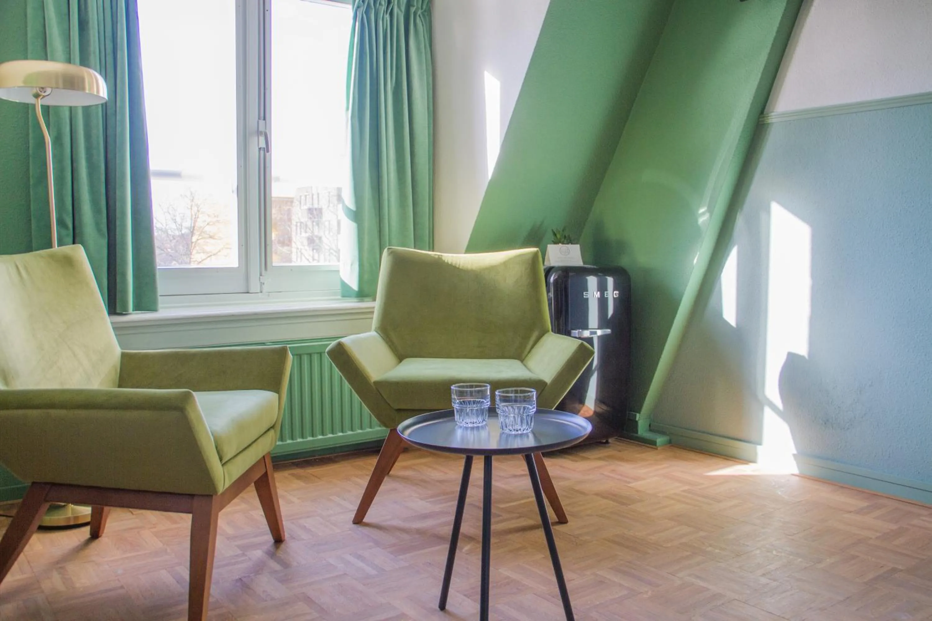 Decorative detail in Little Duke Hotel