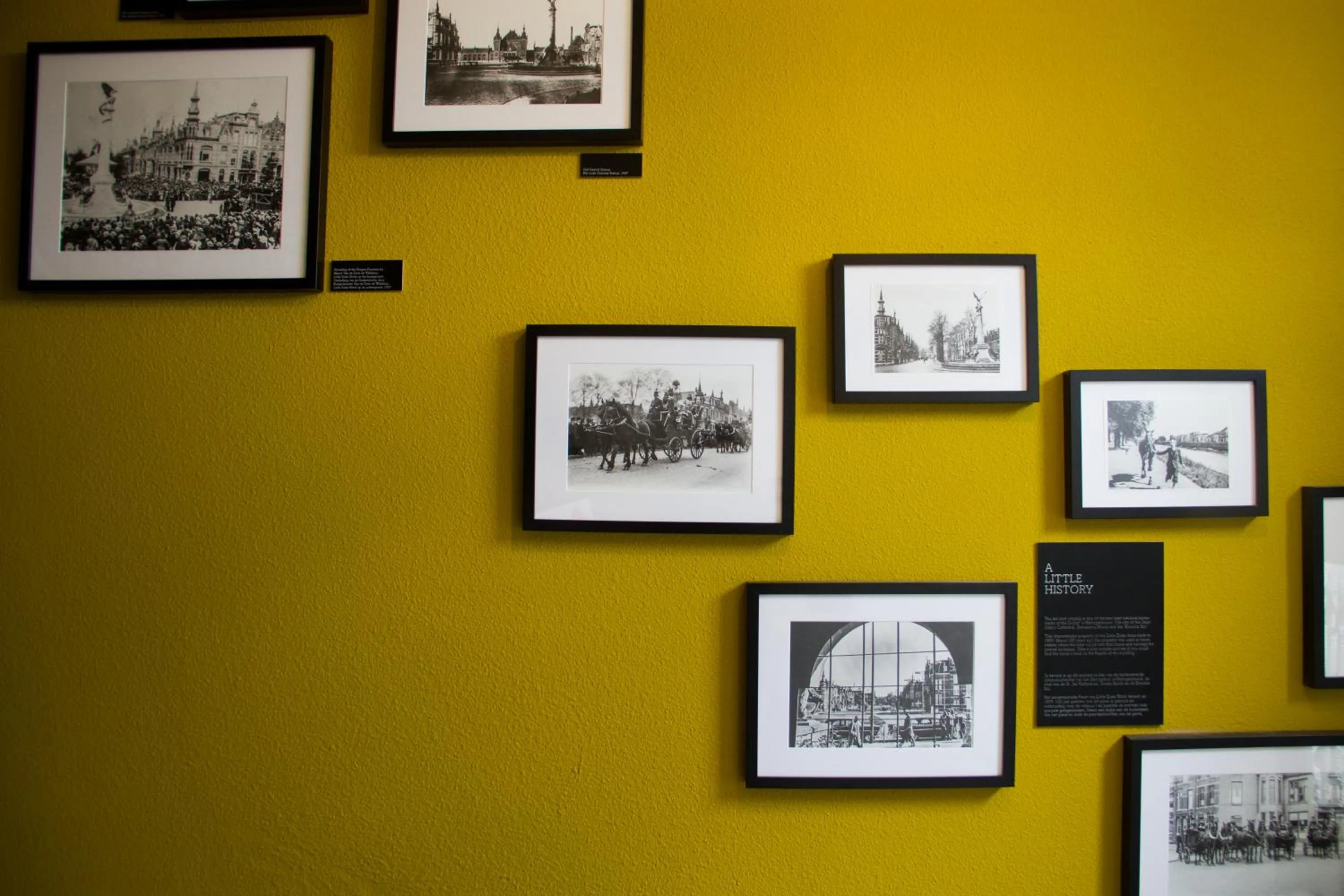 Decorative detail in Little Duke Hotel