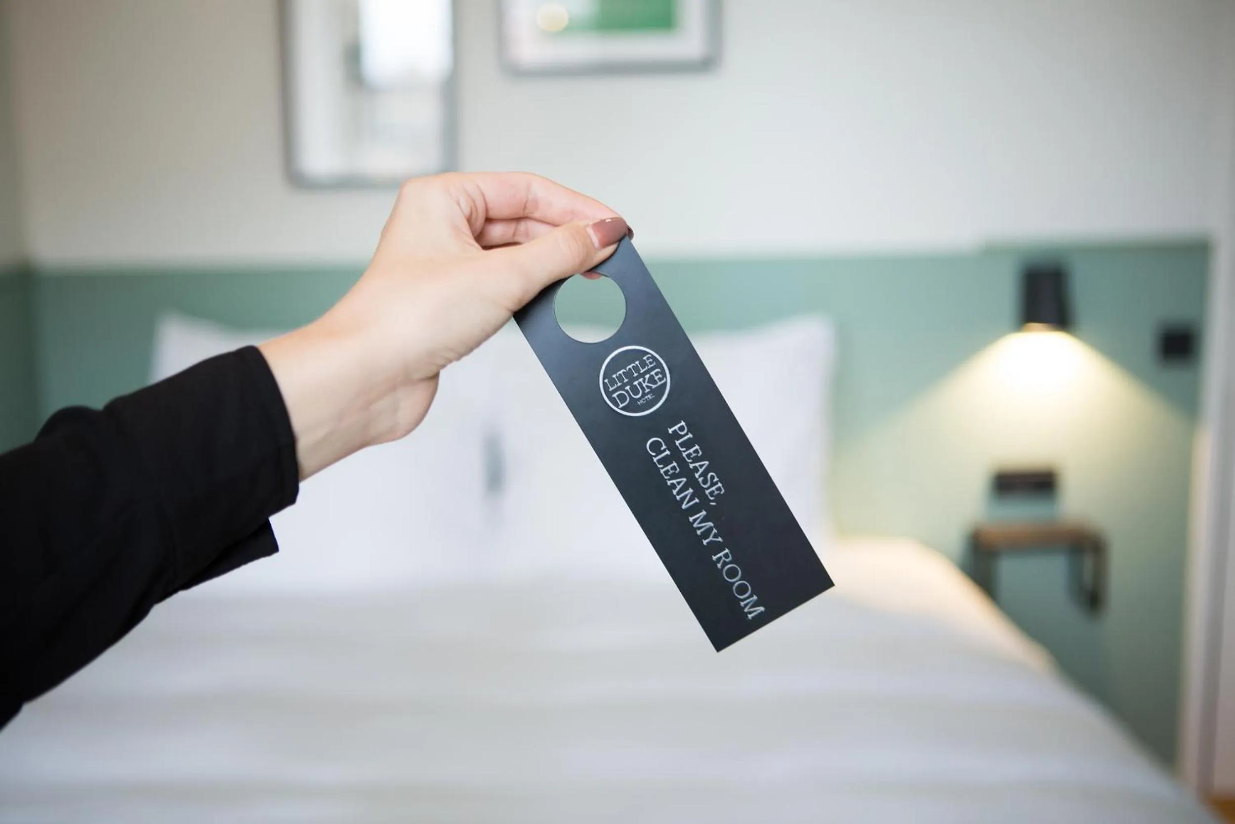 Decorative detail, Bed in Little Duke Hotel