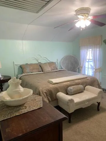 Bed in Tombstone Bordello Bed & Breakfast