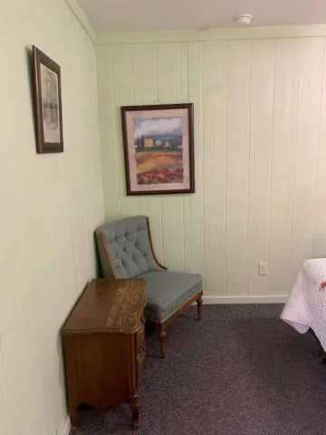 Seating area in Tombstone Bordello Bed & Breakfast