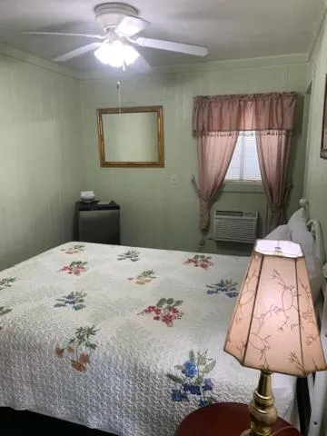Bed in Tombstone Bordello Bed & Breakfast