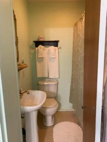 Toilet in Tombstone Bordello Bed & Breakfast