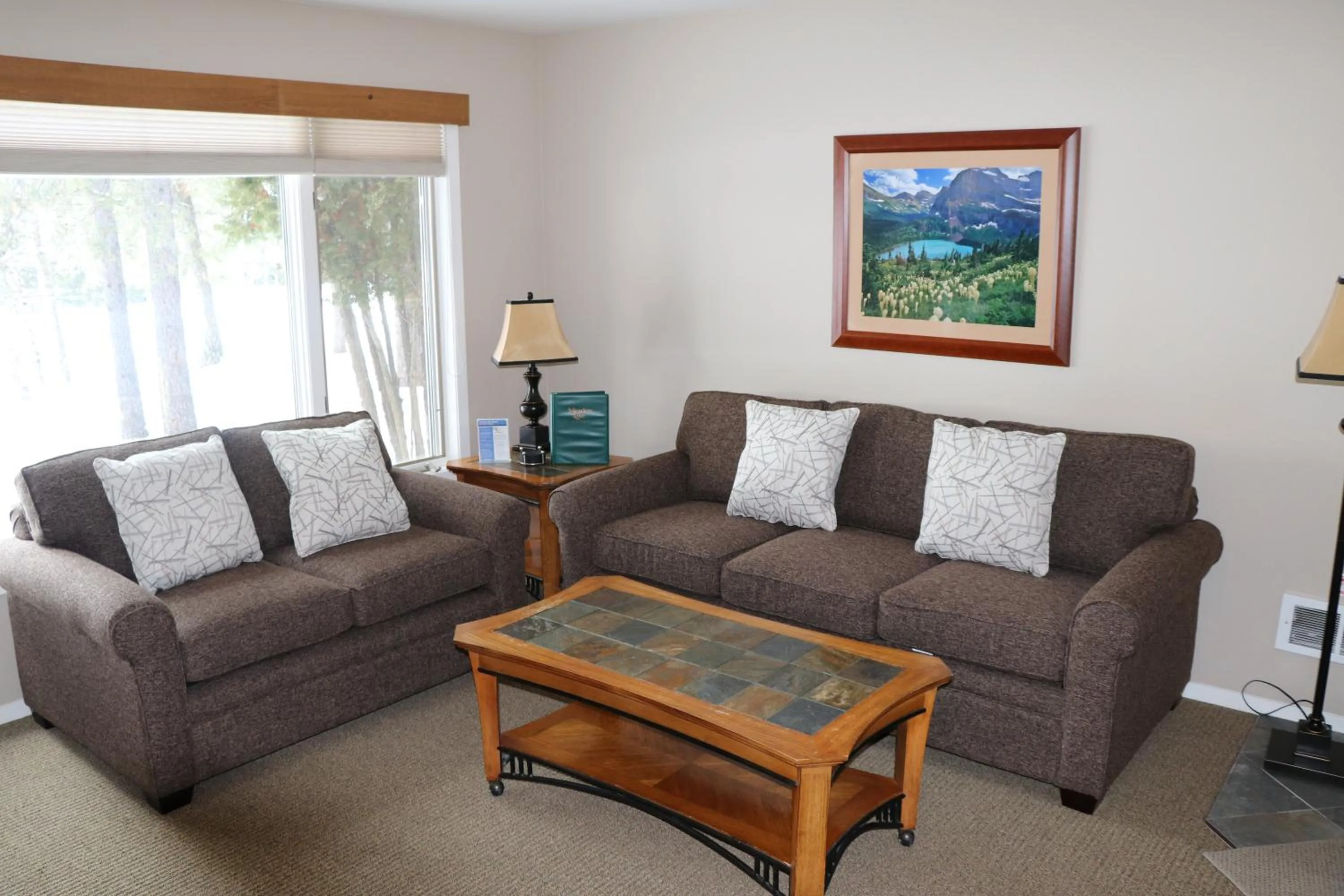 Living room in Meadow Lake Resort & Condos