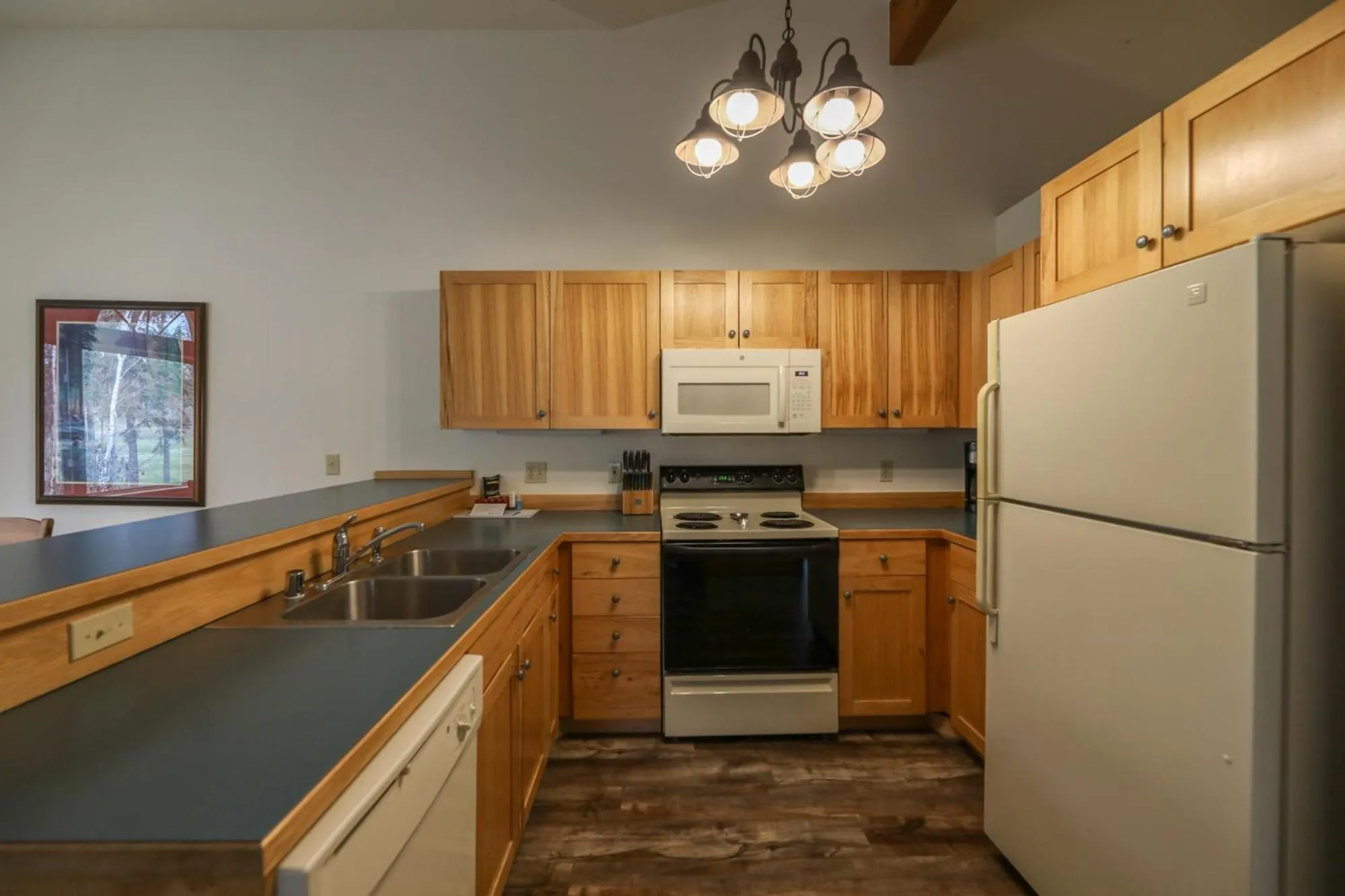 Kitchen or kitchenette in Meadow Lake Resort & Condos