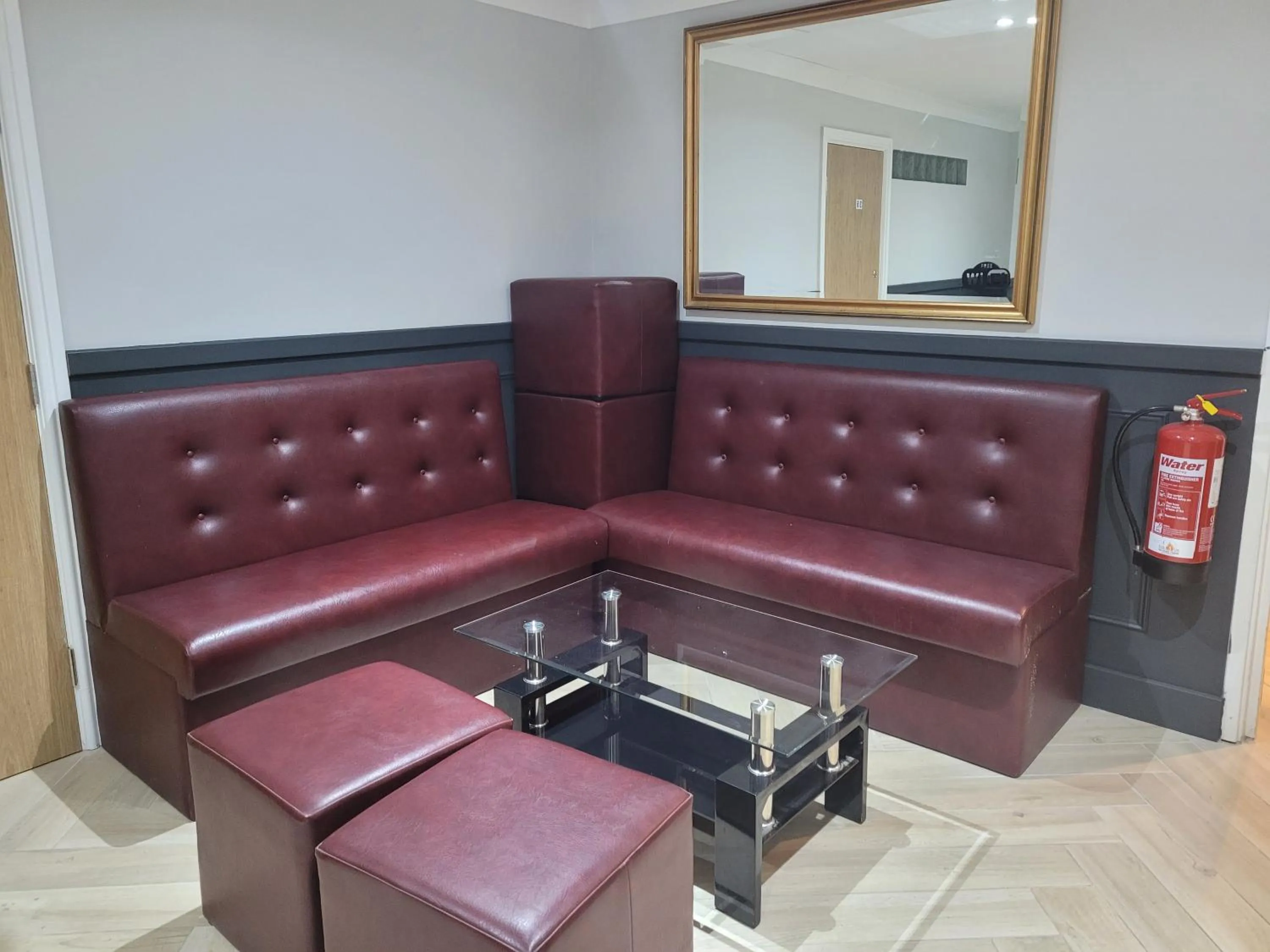 Seating area in The Gatwick White House Hotel