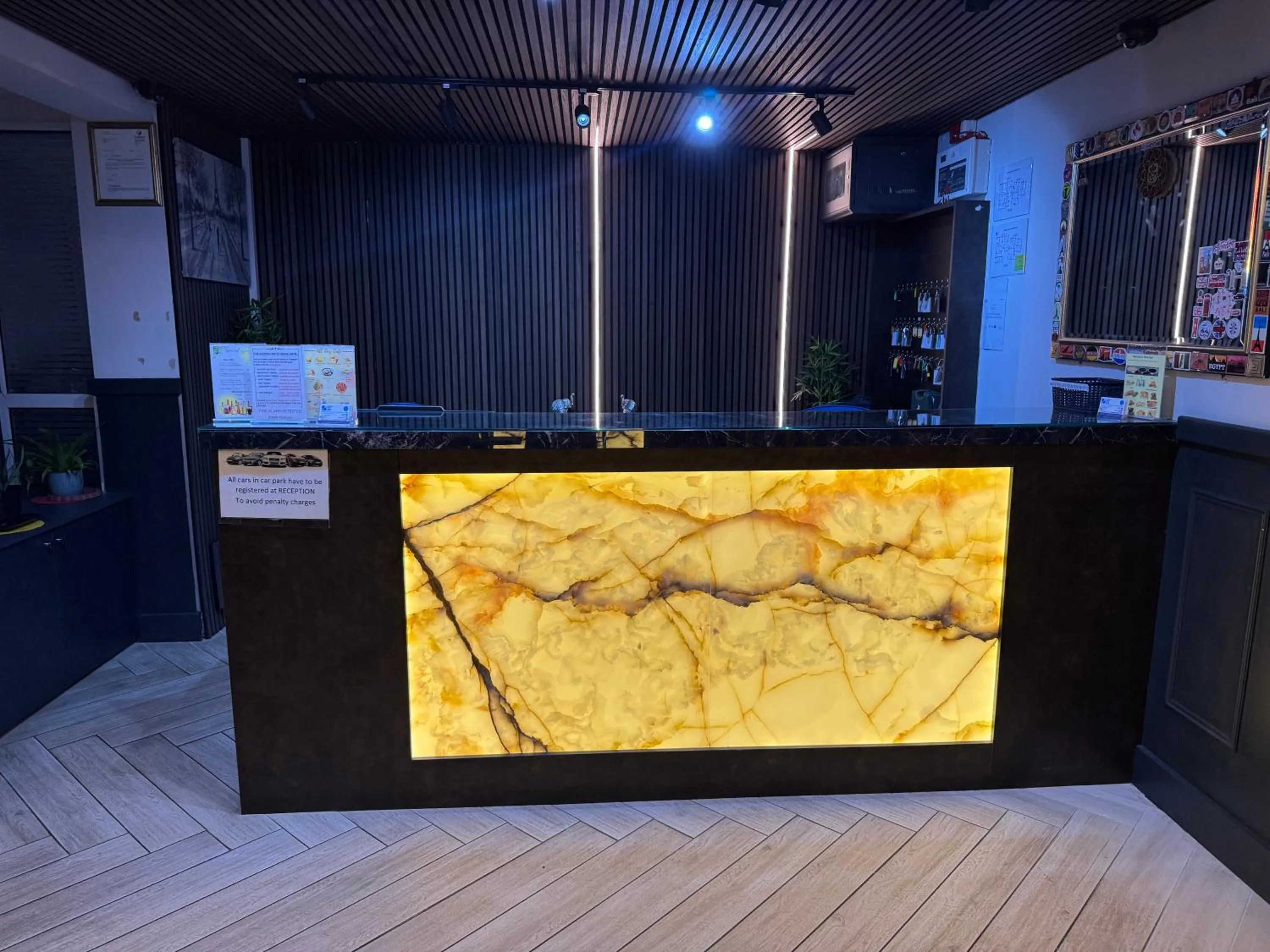 Lobby or reception in The Gatwick White House Hotel