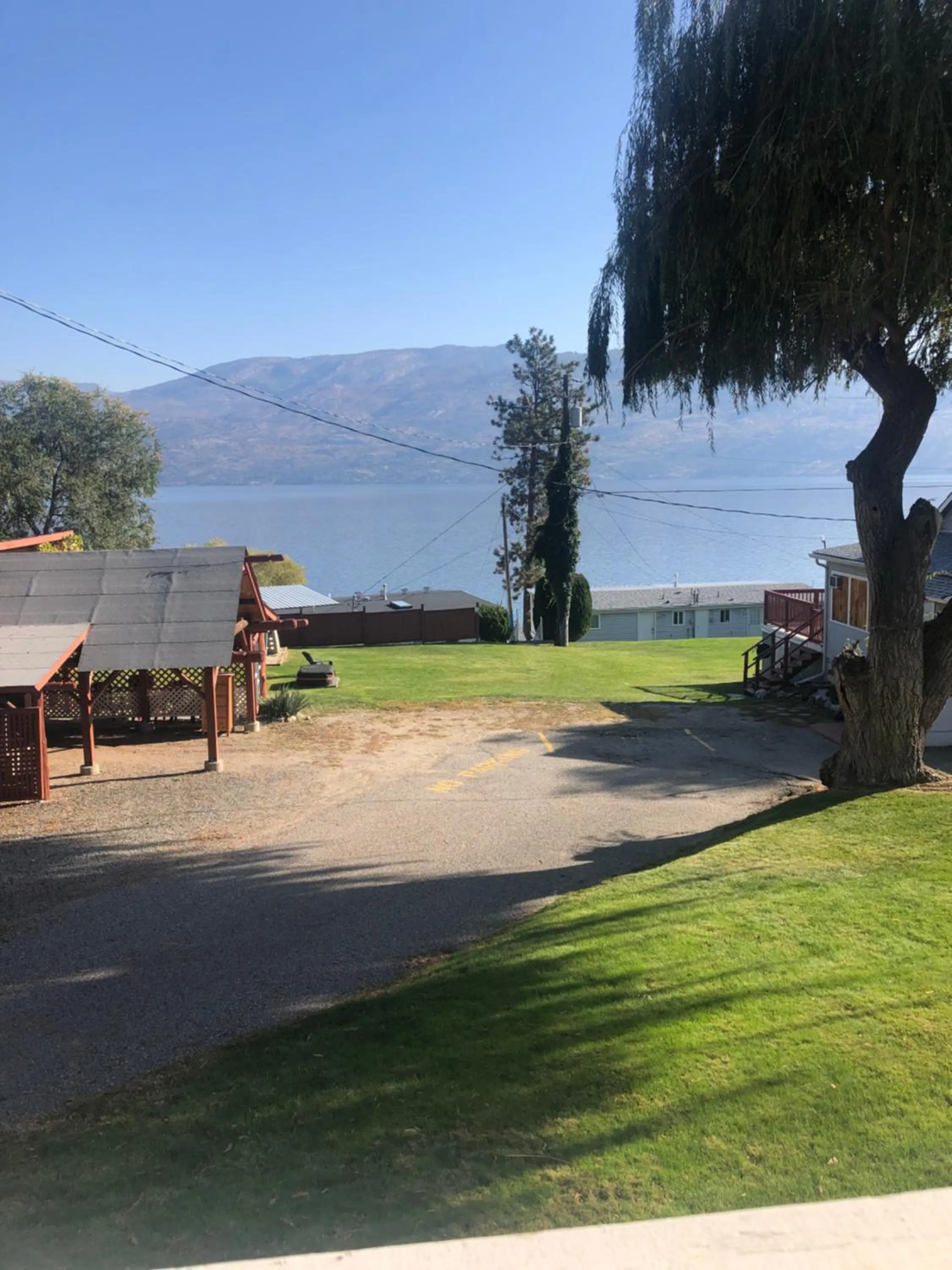 Lake view in Davis Cove Resort