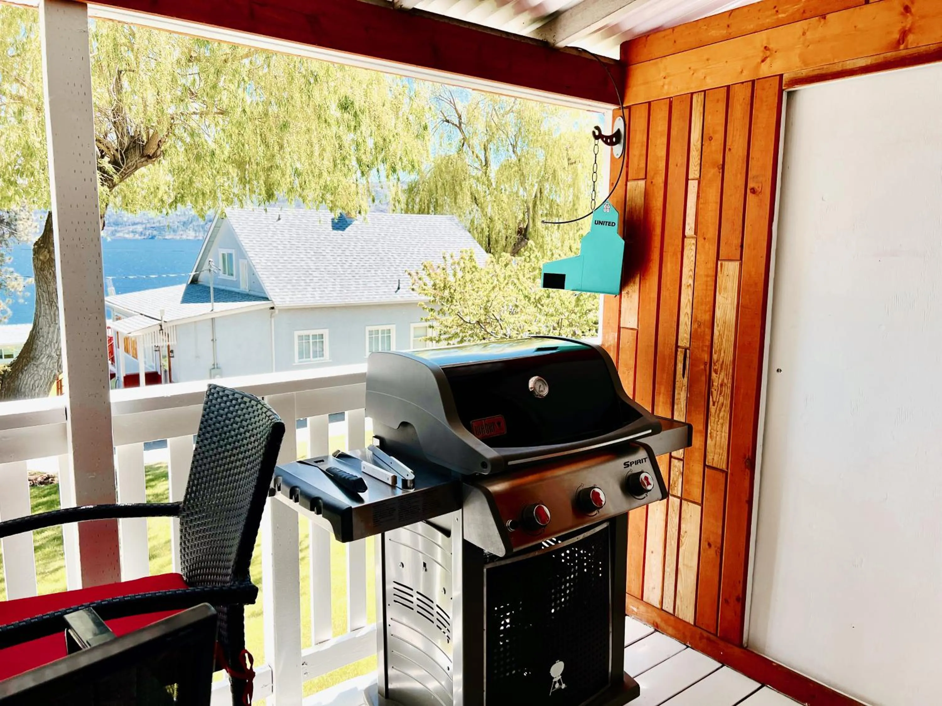 Patio in Peachland Beach Resort