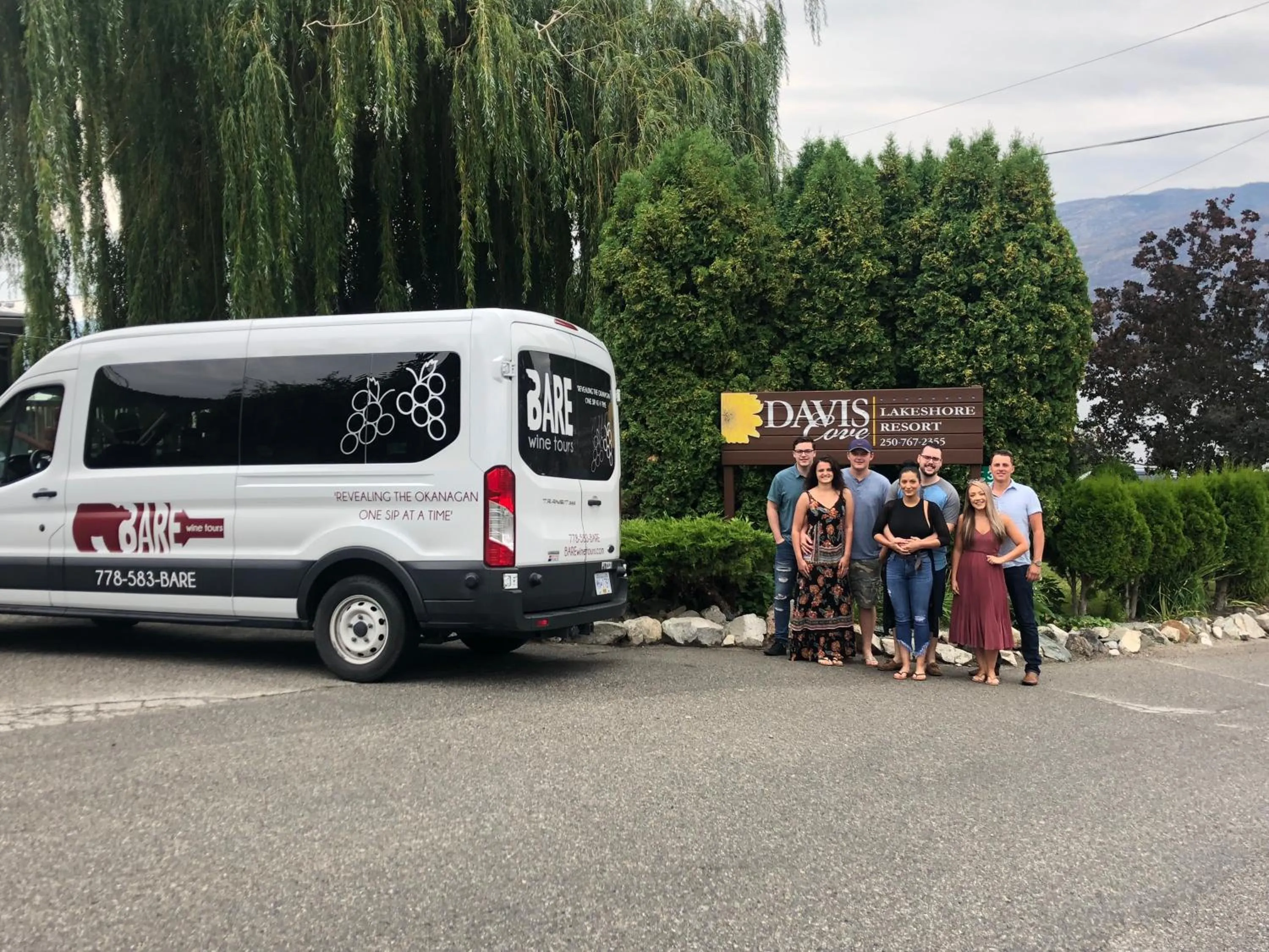 Natural landscape in Davis Cove Resort