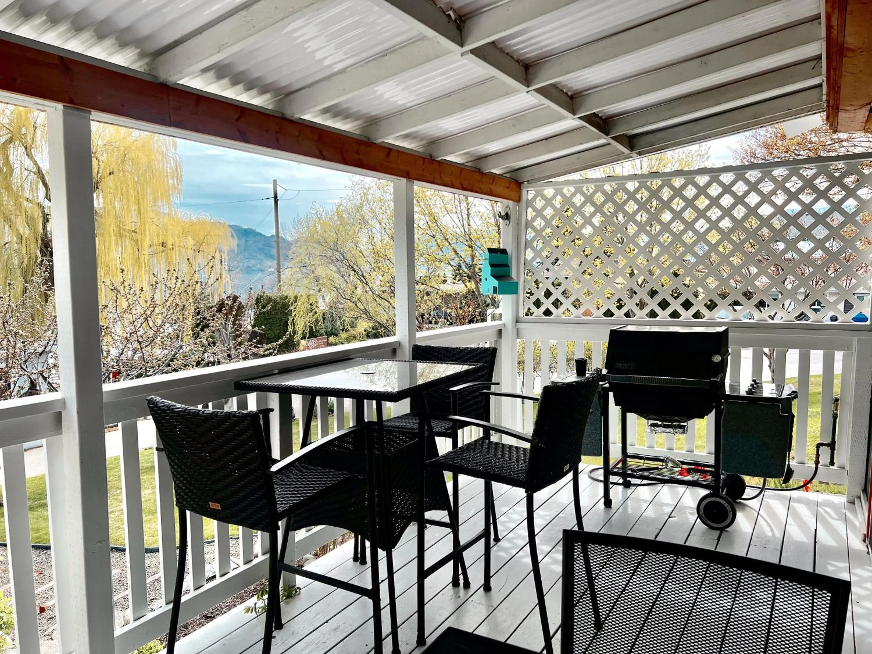 BBQ facilities in Peachland Beach Resort