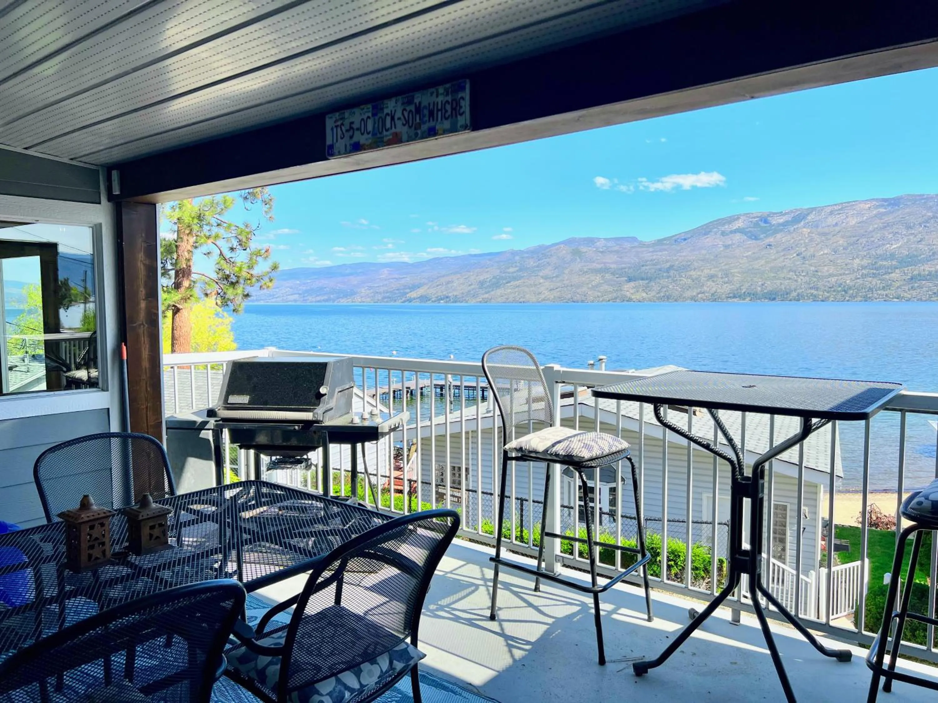 Balcony/Terrace in Peachland Beach Resort