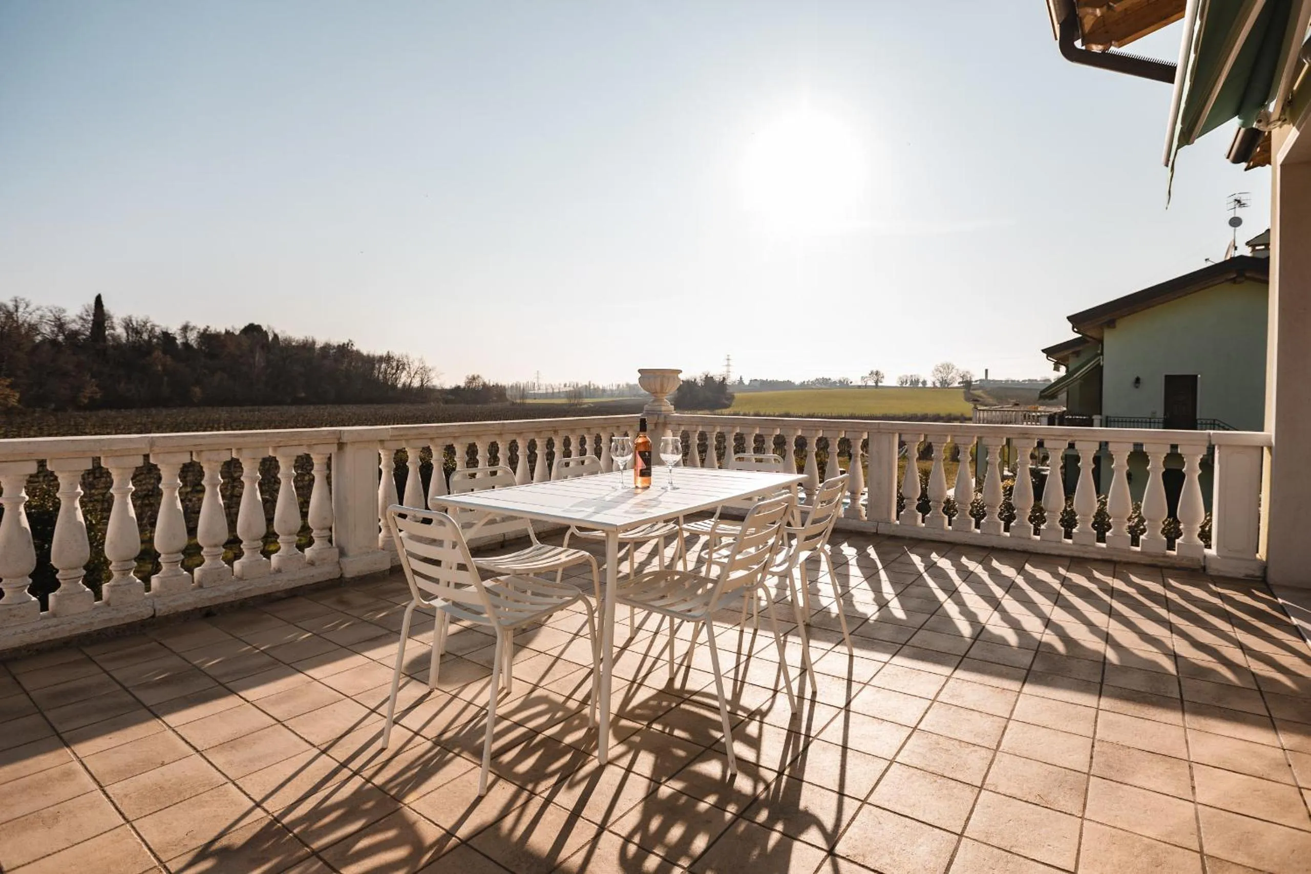 Balcony/Terrace in Residenza Pastrengo